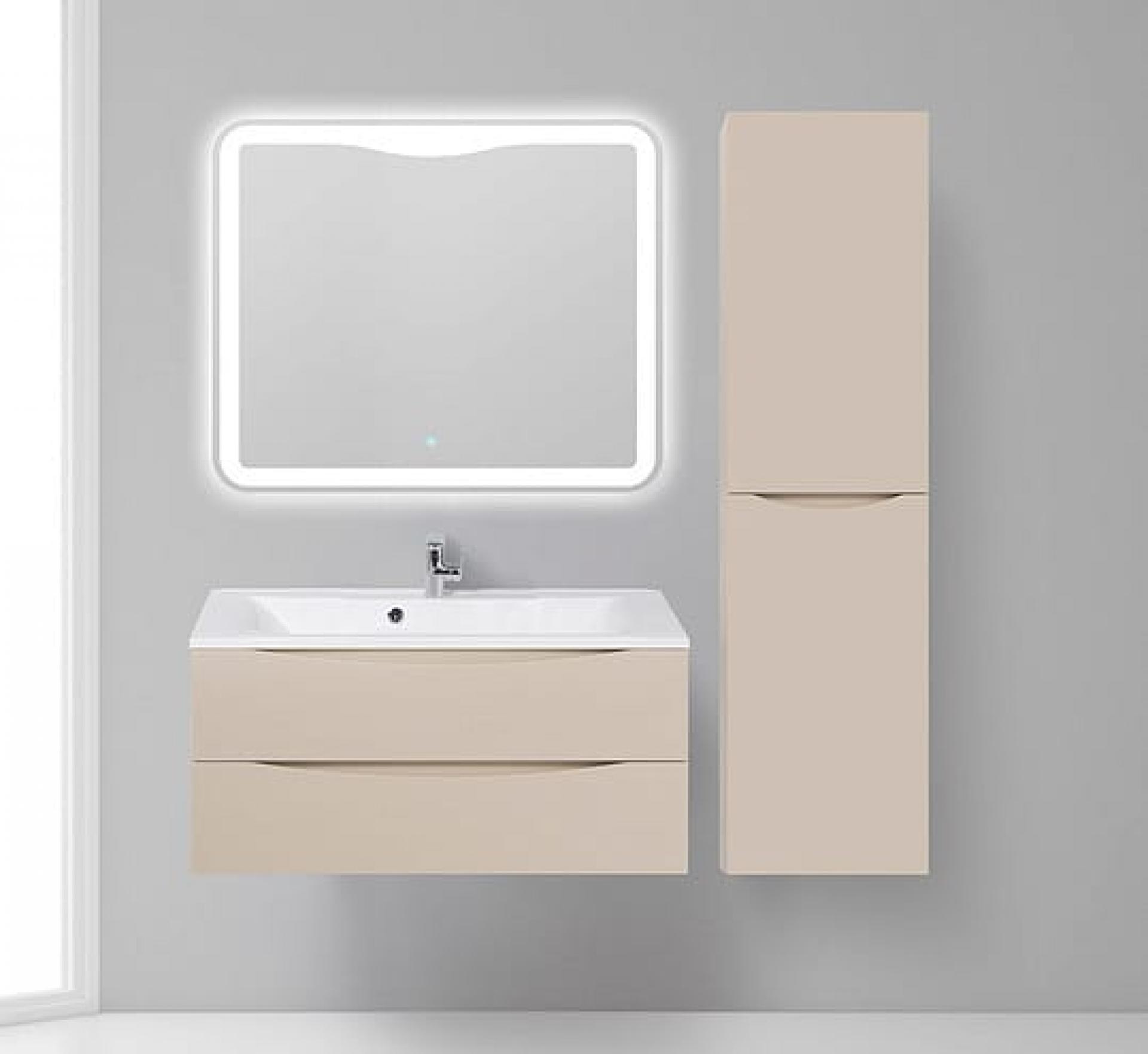 Тумба для комплекта BelBagno MARINO-1000-2C-SO-CO-P crema opaco