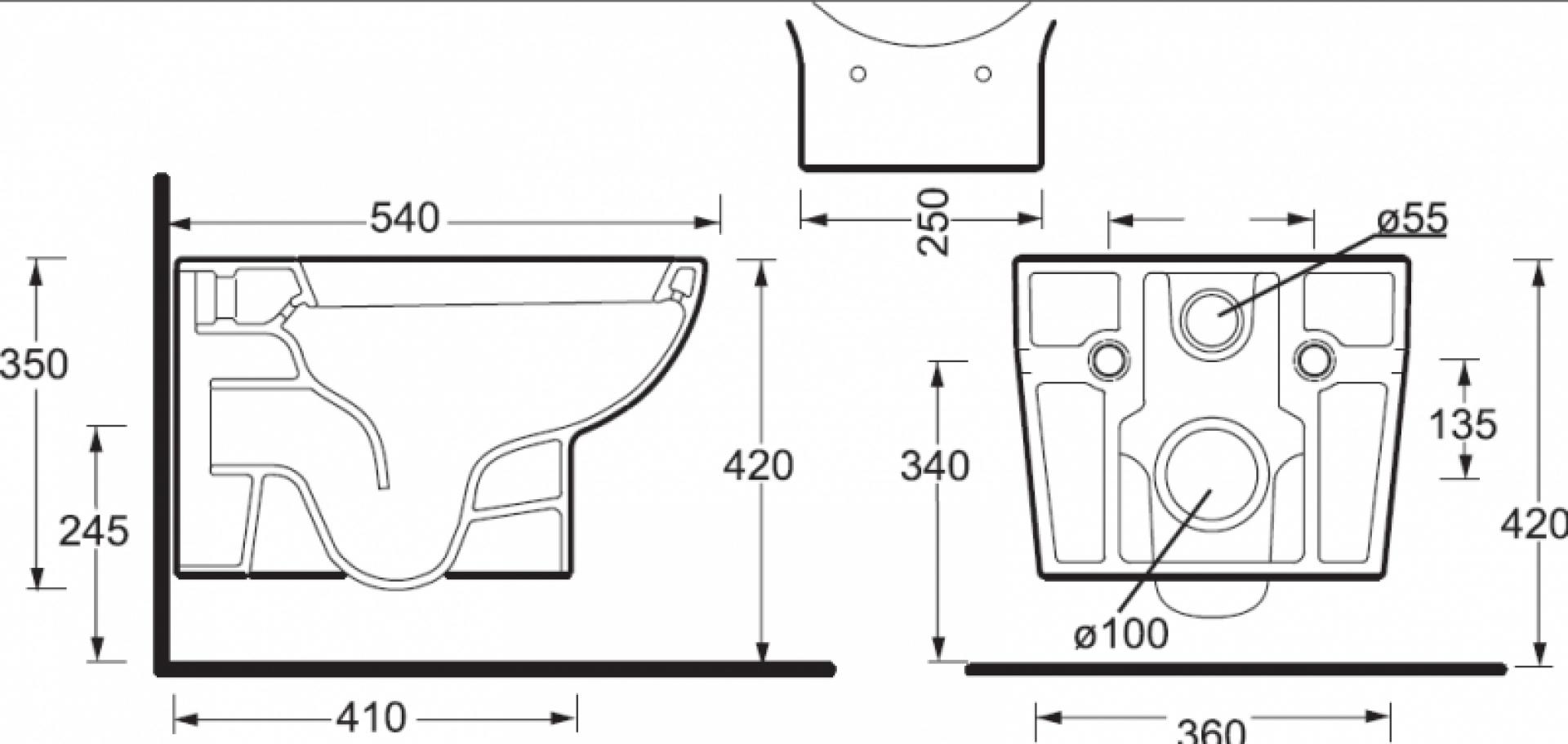 Унитаз подвесной BelBagno Bingo BB548CH