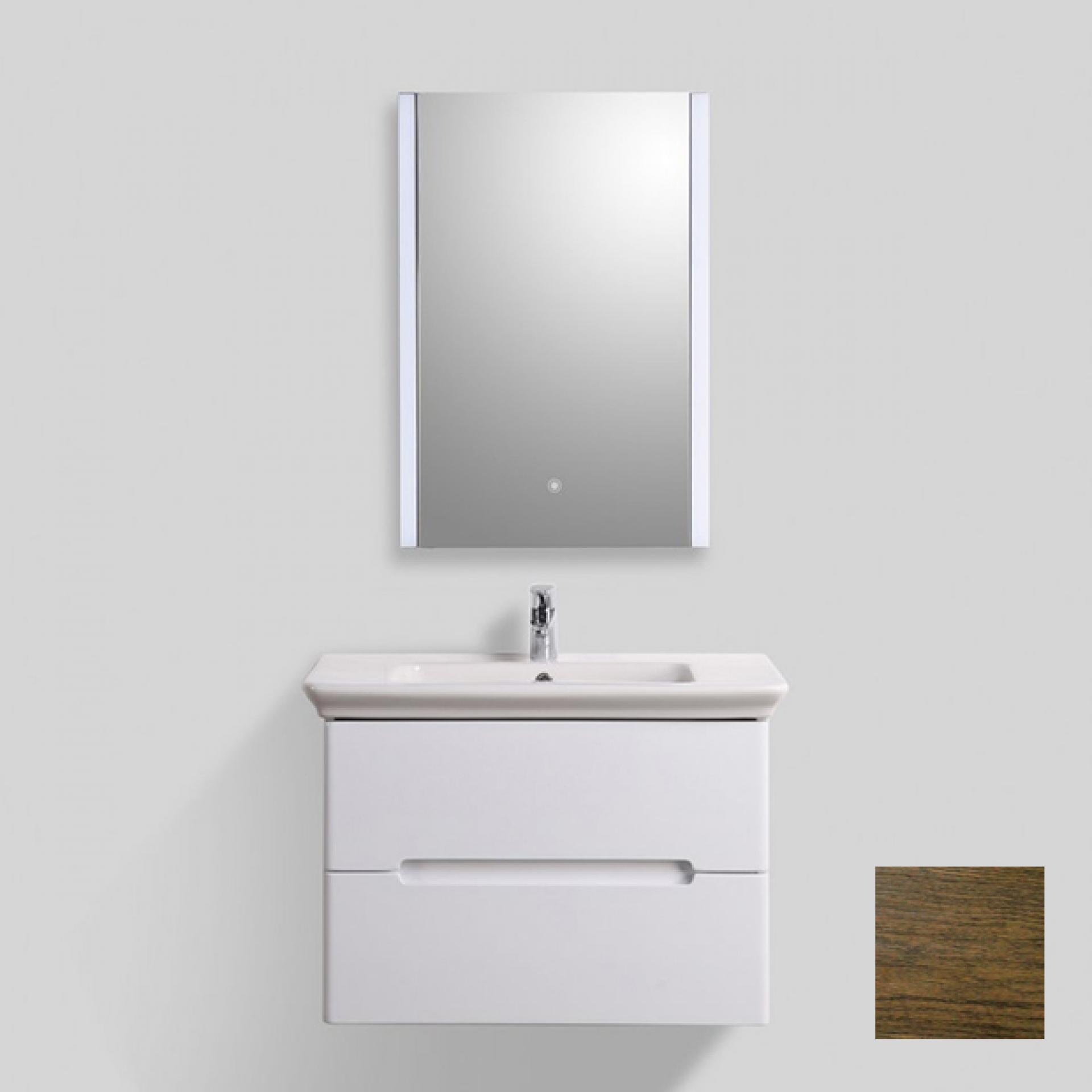 Тумба для комплекта BelBagno TORINO-800-2C-SO-RW rovere moro