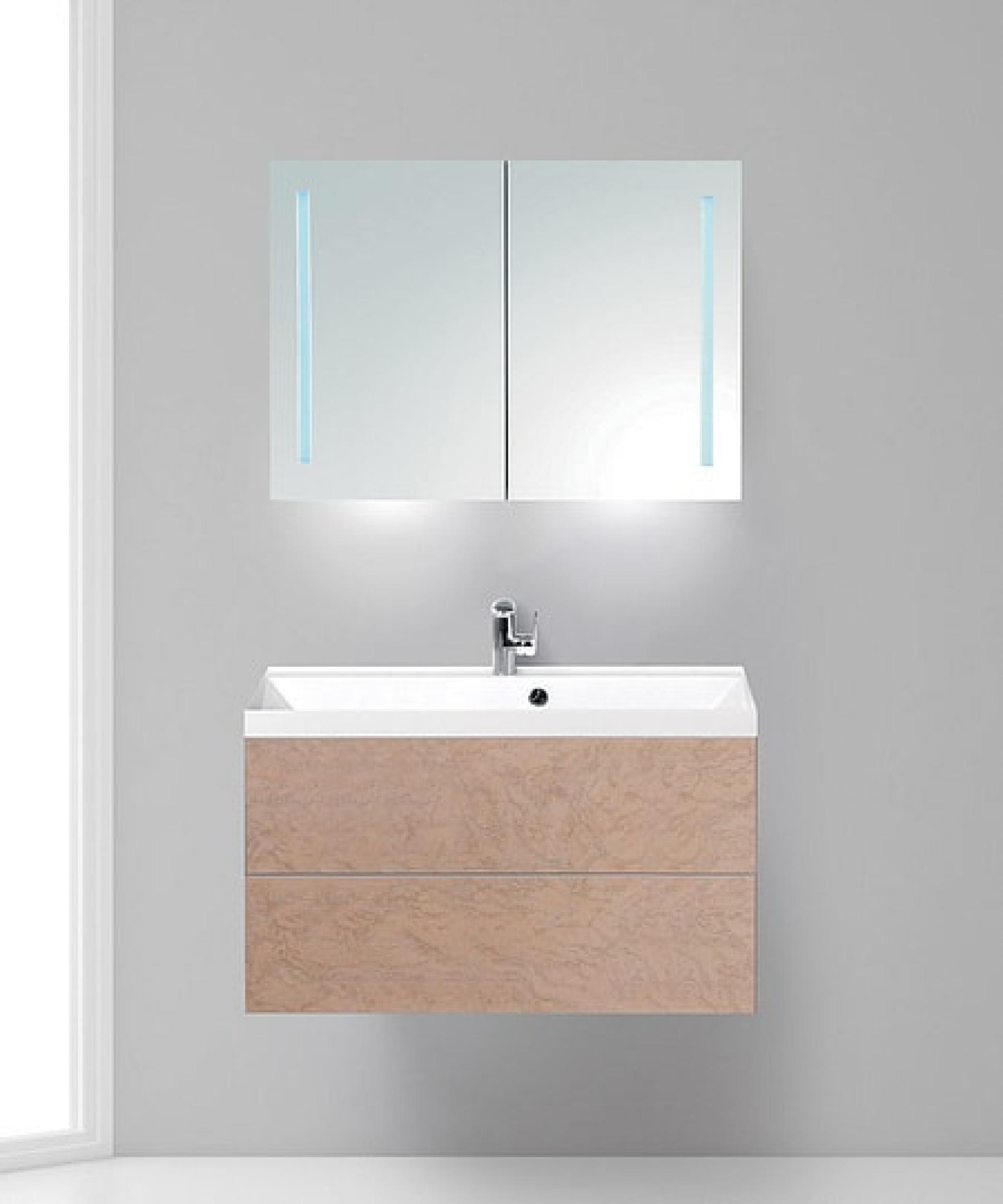 Тумба для комплекта BelBagno REGINA-900-2C-SO-MR-BLUM marmo rosa