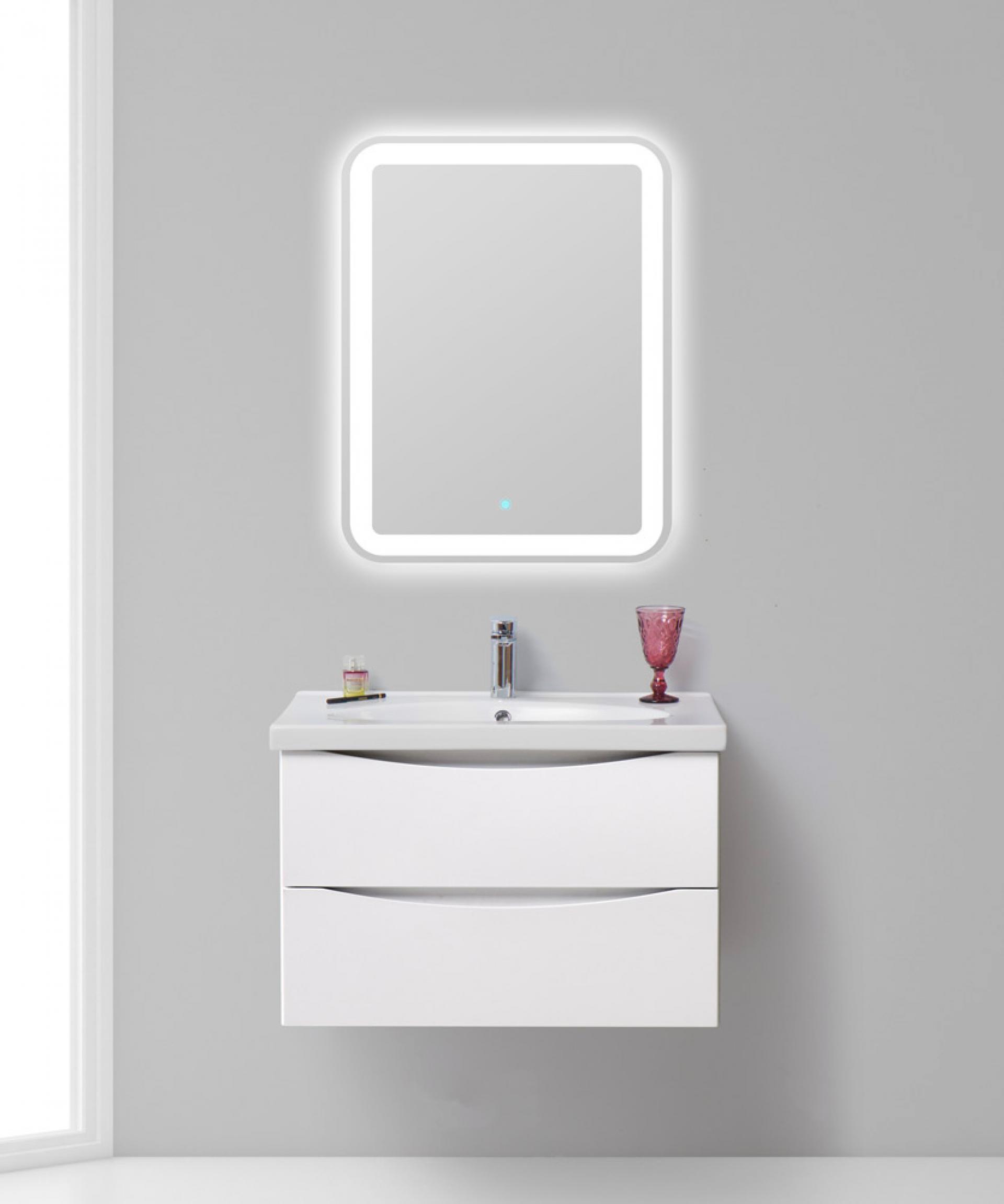 Тумба с раковиной BelBagno Fly 70 bianco opaco