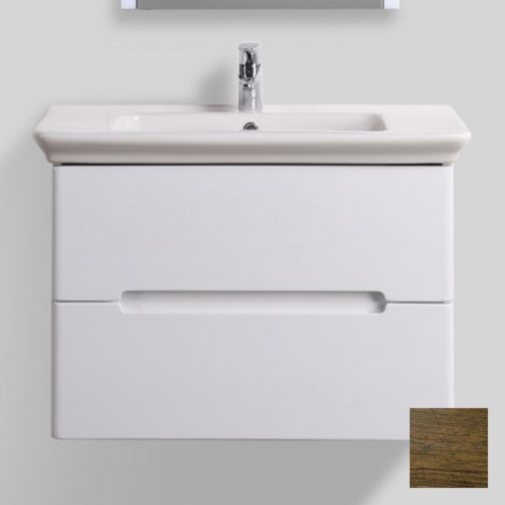 Тумба для комплекта BelBagno TORINO-800-2C-SO-RW rovere moro