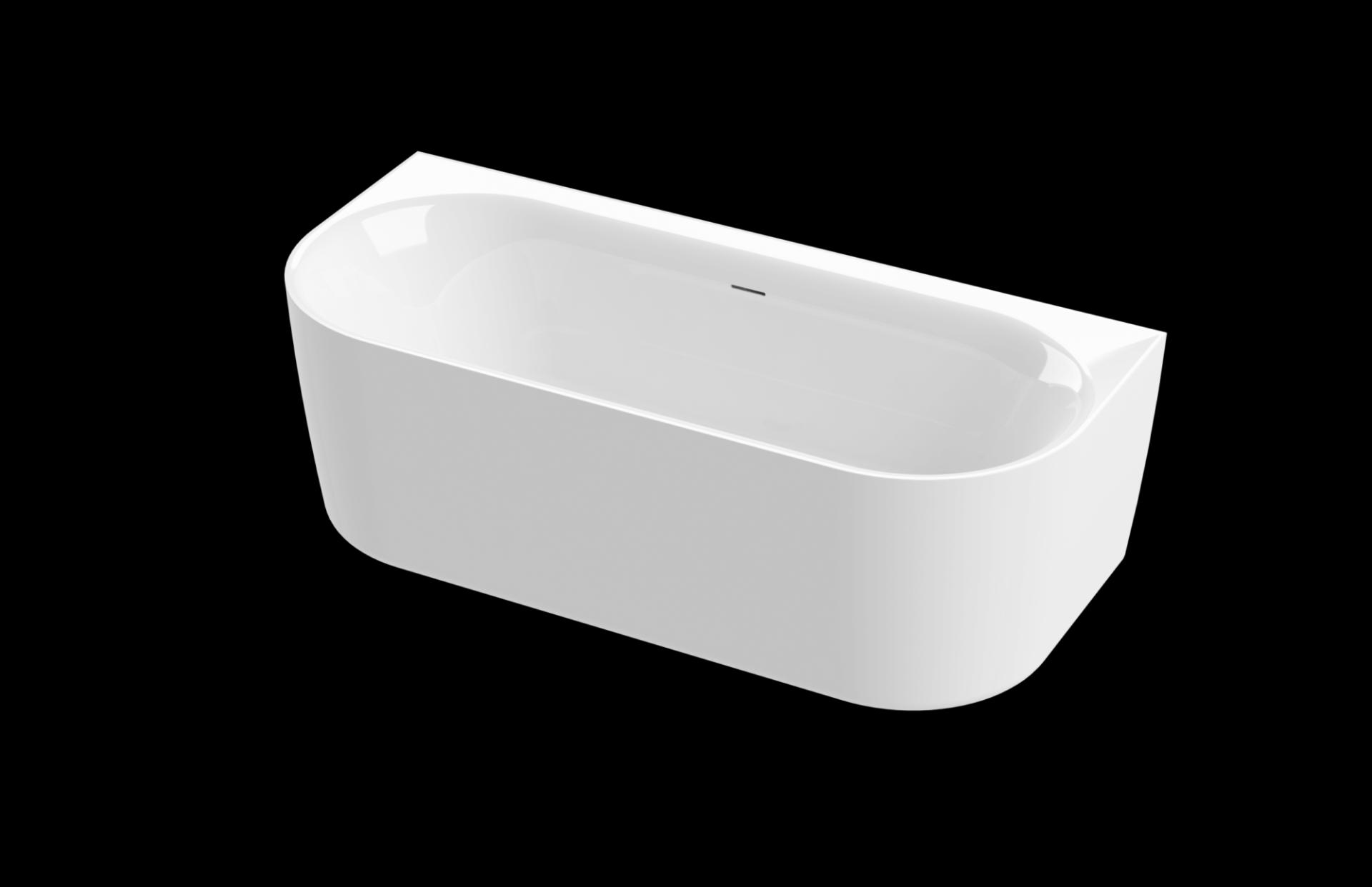 Акриловая ванна Cezares Metauro 180х80 METAURO-INT-Wall-180-80-60 белый