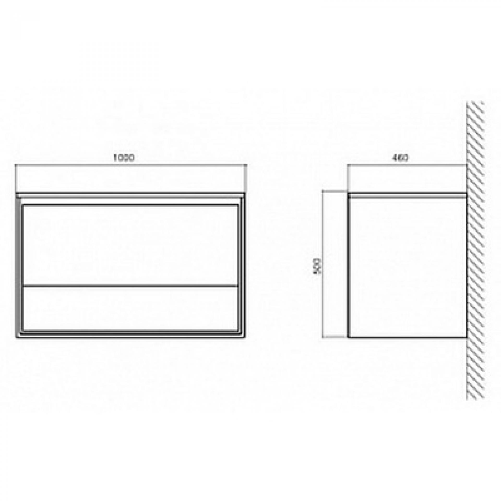 Тумба для комплекта BelBagno Gloria BB1000ODC/TL tortora lucido