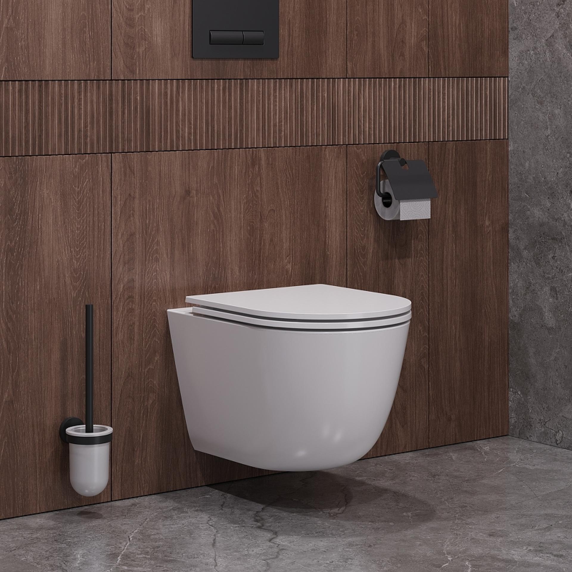 Унитаз подвесной Cezares Relax CZR-38088-49-TH-TOR/SC белый, сиденье микролифт