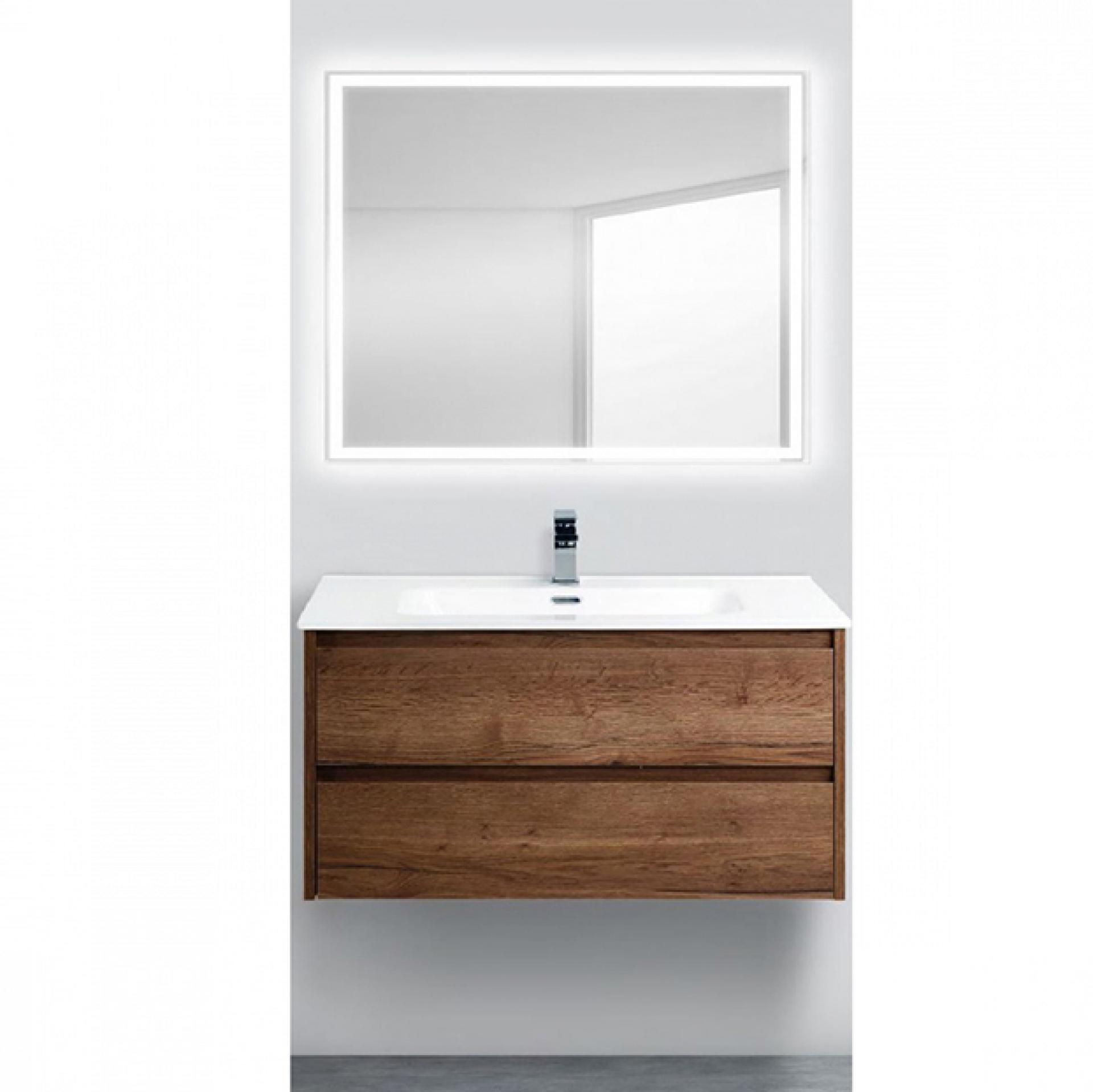 Тумба для комплекта BelBagno KRAFT-1200-2C-SO-RT rovere tabacco