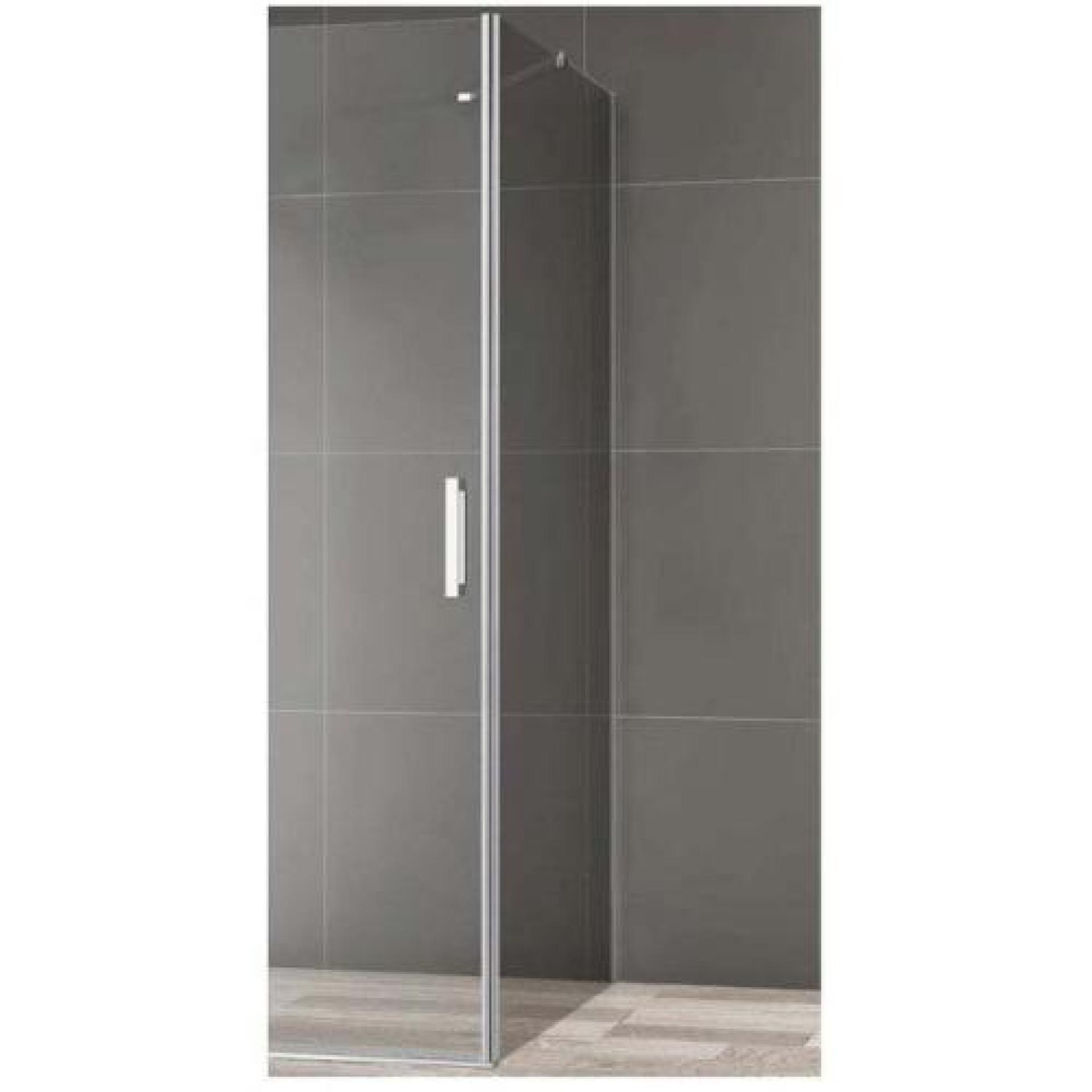 Перегородка душевая Cezares Bellagio 100 BELLAGIO-100-GL-FIX-C стекло прозрачное