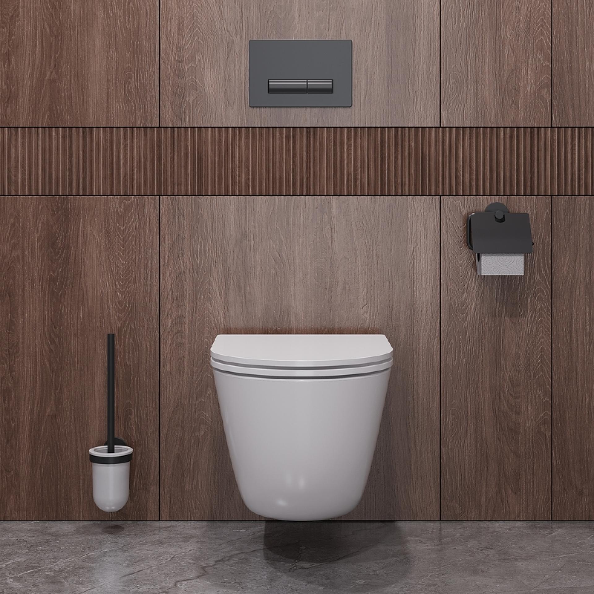 Унитаз подвесной Cezares Relax CZR-38088-49-TH-TOR/SC белый, сиденье микролифт