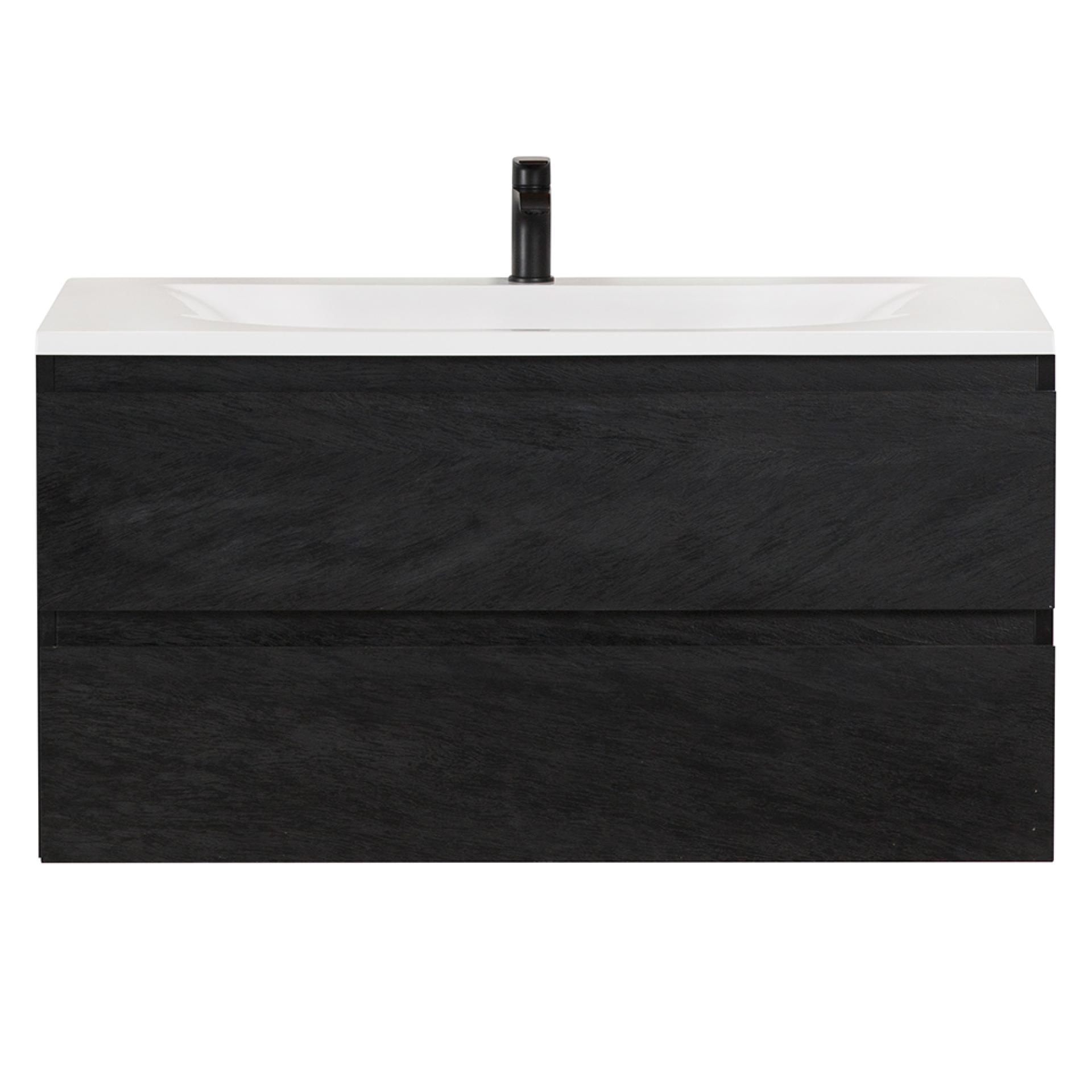 Тумба под раковину Cezares Molveno 90 MOLVENO-90-2C-SO-NR Nero