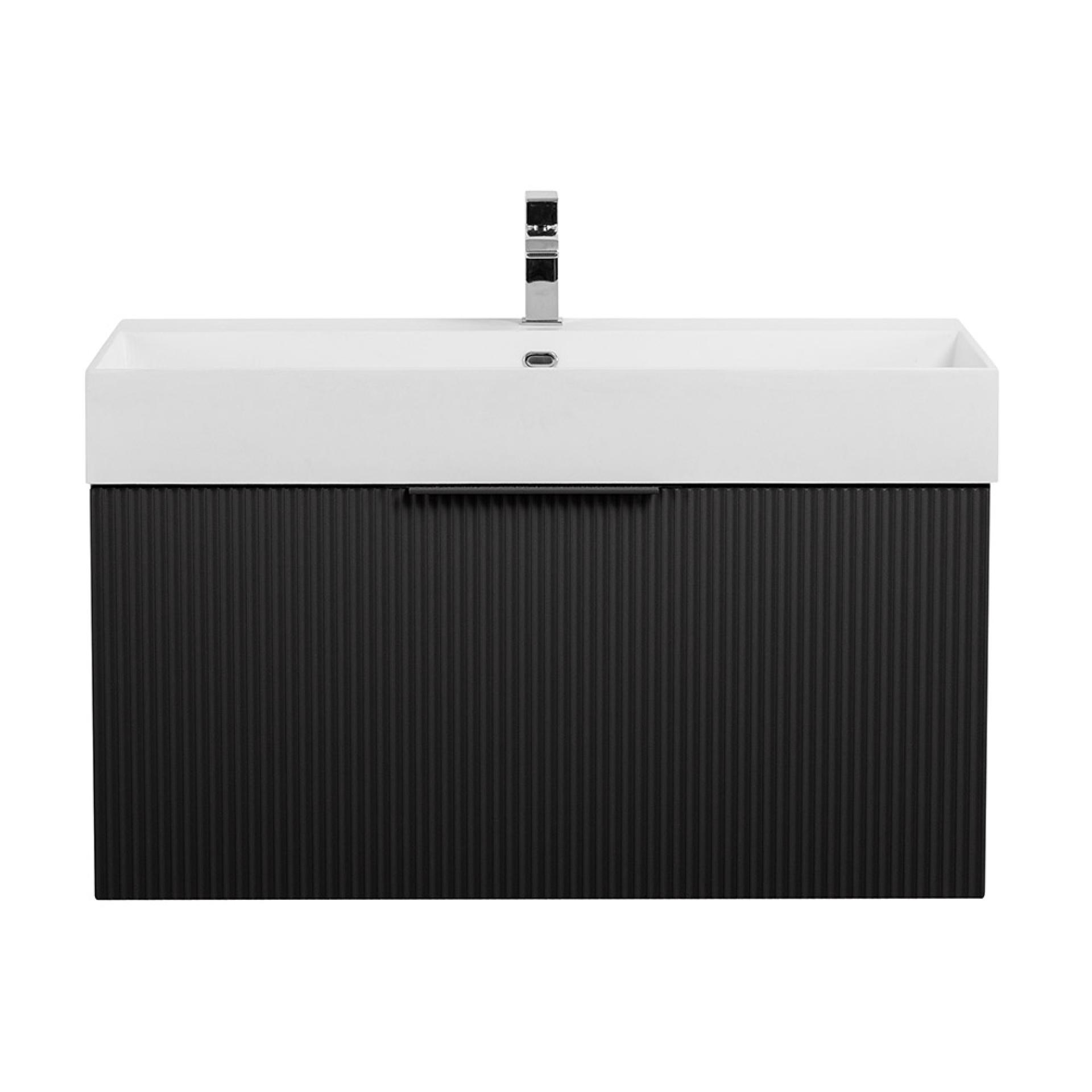 Тумба под раковину Cezares Premium 90 55442 Nero opaco