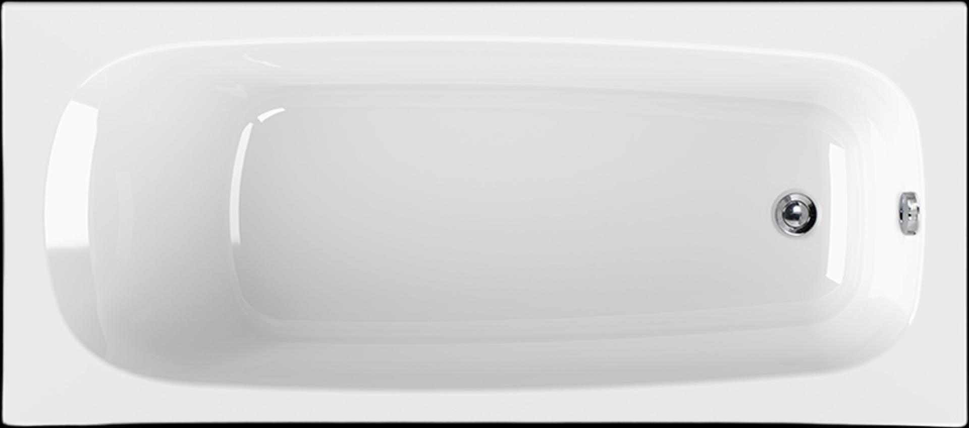 Акриловая ванна без опоры Cezares 165x70 ECO-165-70-41-W37, белая