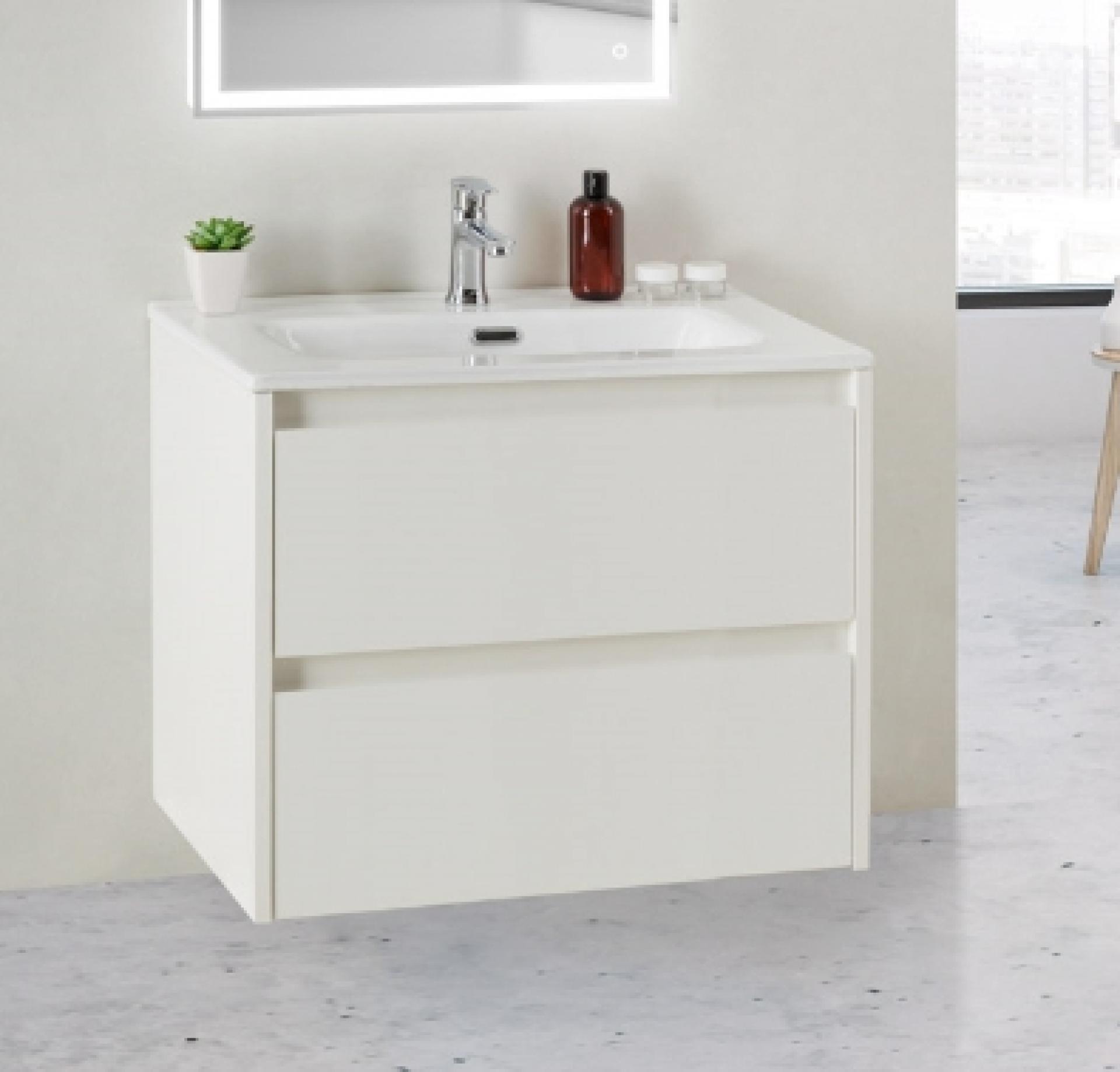 Тумба для комплекта BelBagno KRAFT 39-600/390-2C-SO-BO bianco opaco