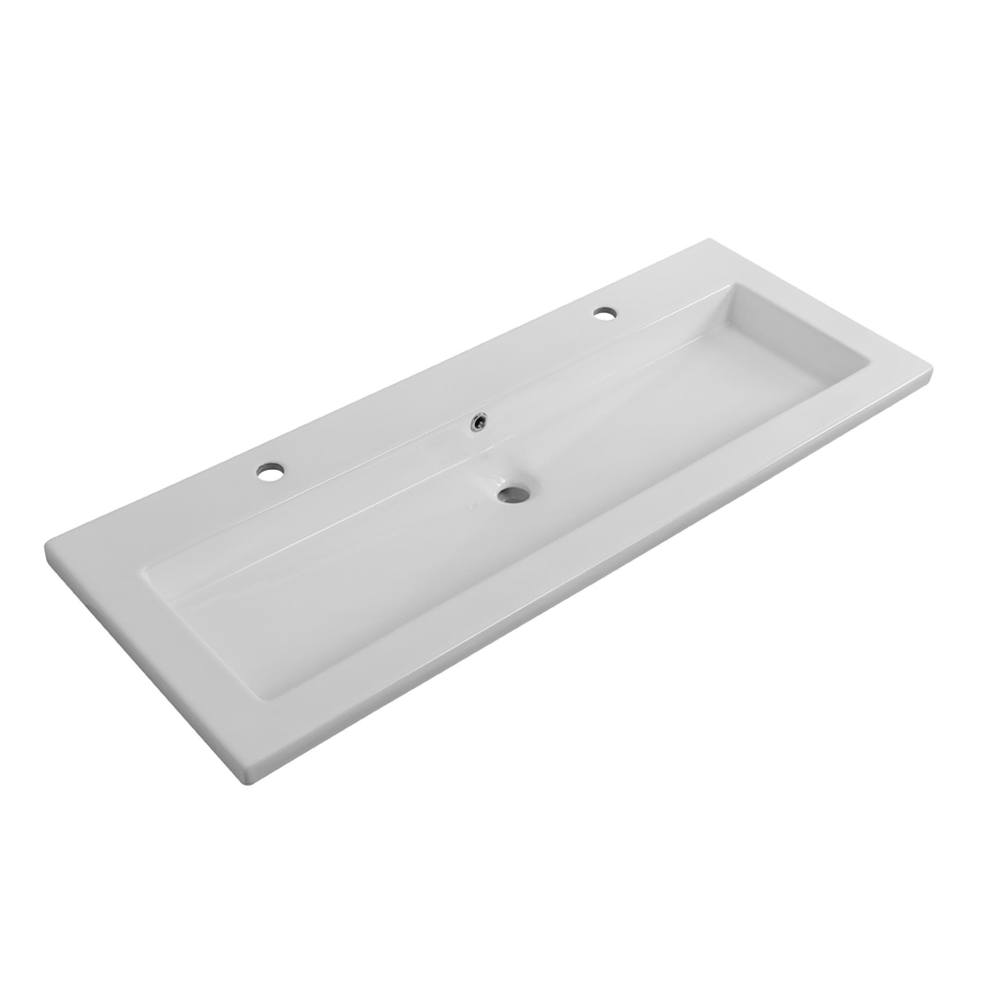 Накладная раковина Cezares 121 CZR-8070-120-1-2 белый глянец