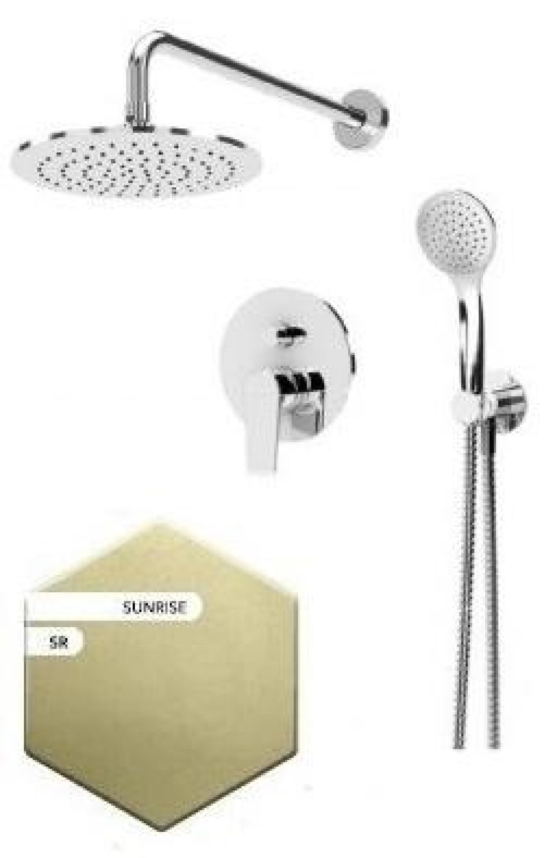 Душевая система Cezares Nautic NAUTIC-DSIP-SR sunrise