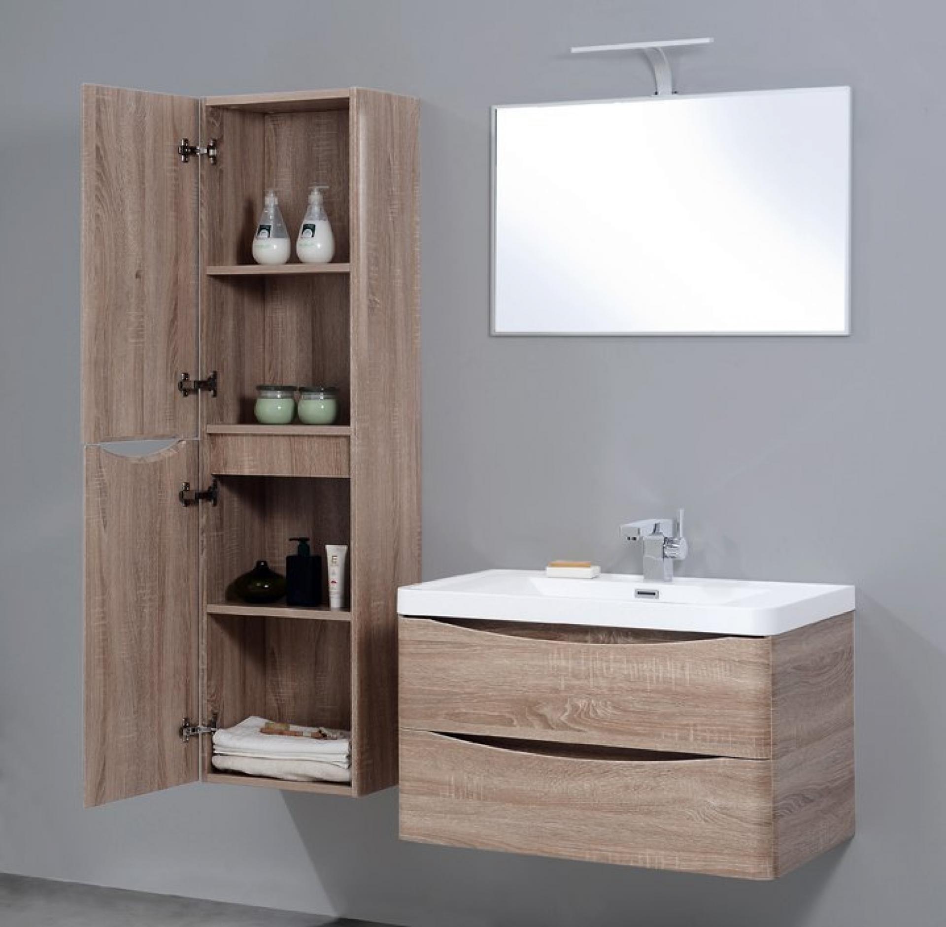 Тумба для комплекта BelBagno ANCONA-N-900-2C-SO-WO rovere bianco