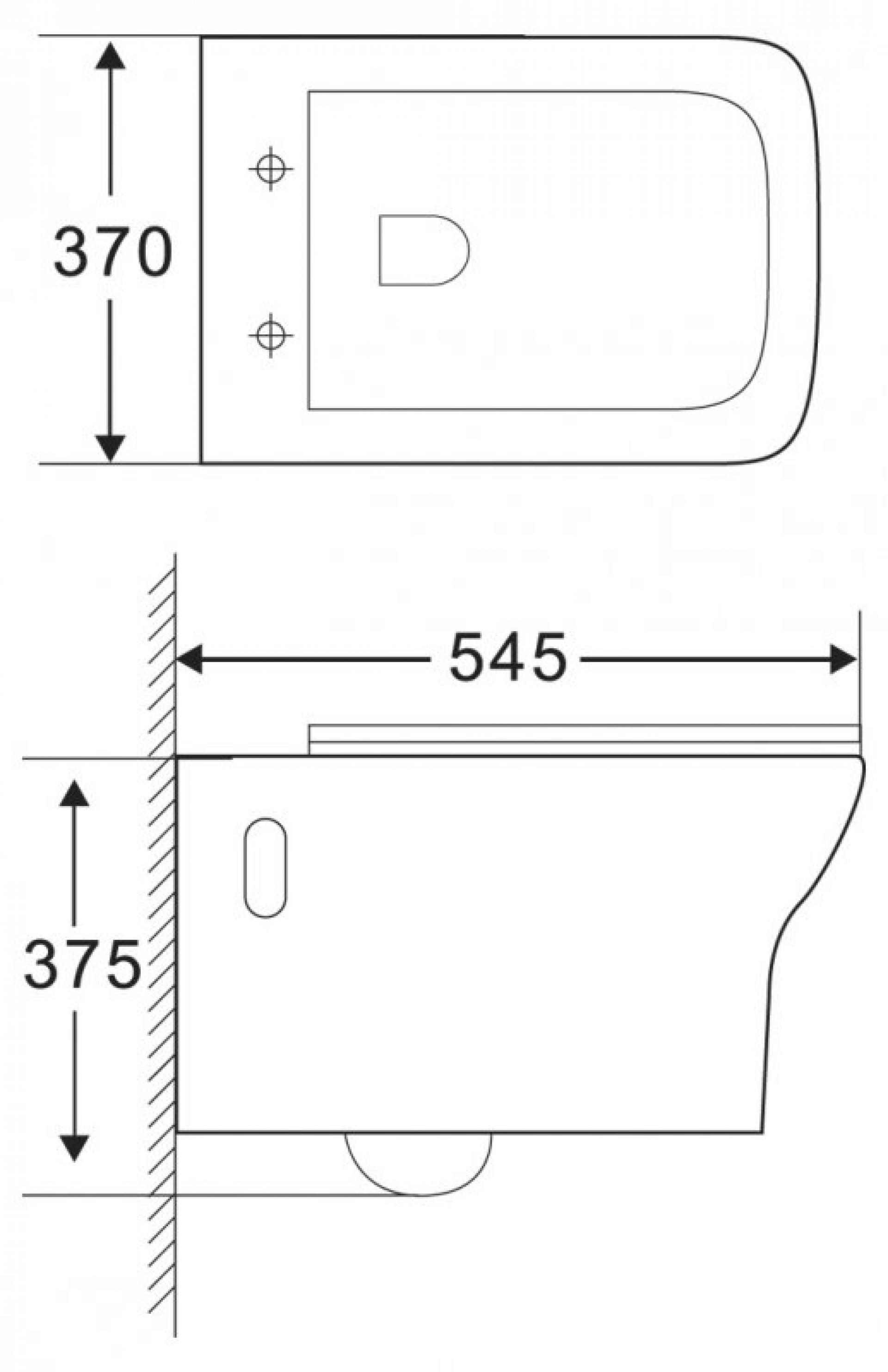 Унитаз подвесной безободковый BelBagno Romano BB248CHR