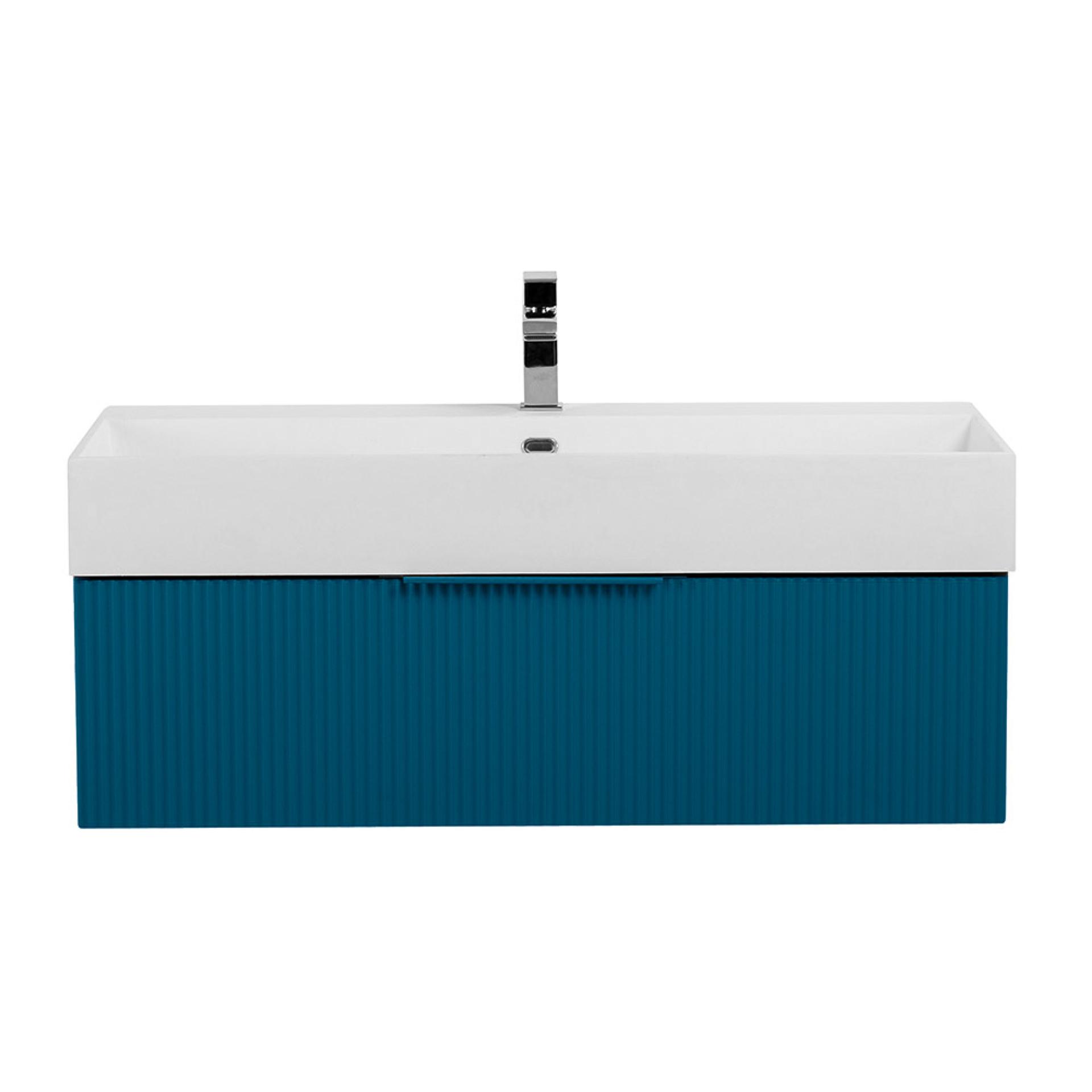 Тумба под раковину Cezares Premium 90 55423 Blu Petrolio