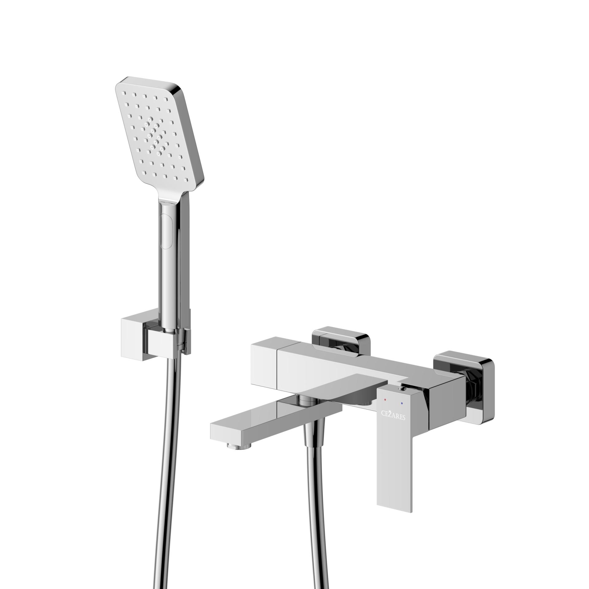 Смеситель для ванны с душем Cezares Slider SLIDER-VD-01 хром
