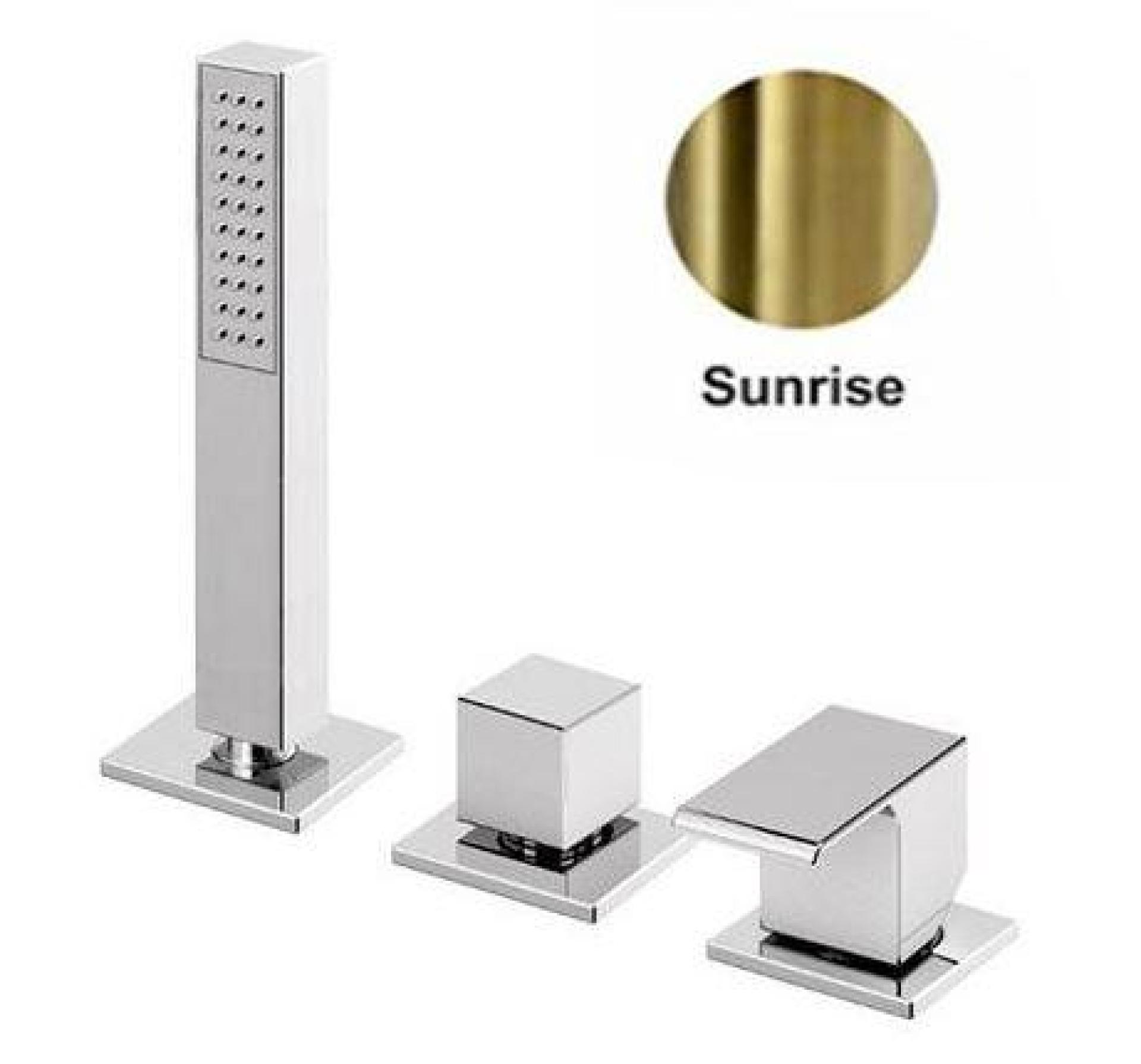 Смеситель на борт ванны Cezares Porta PORTA-BVDM3-SR sunrise