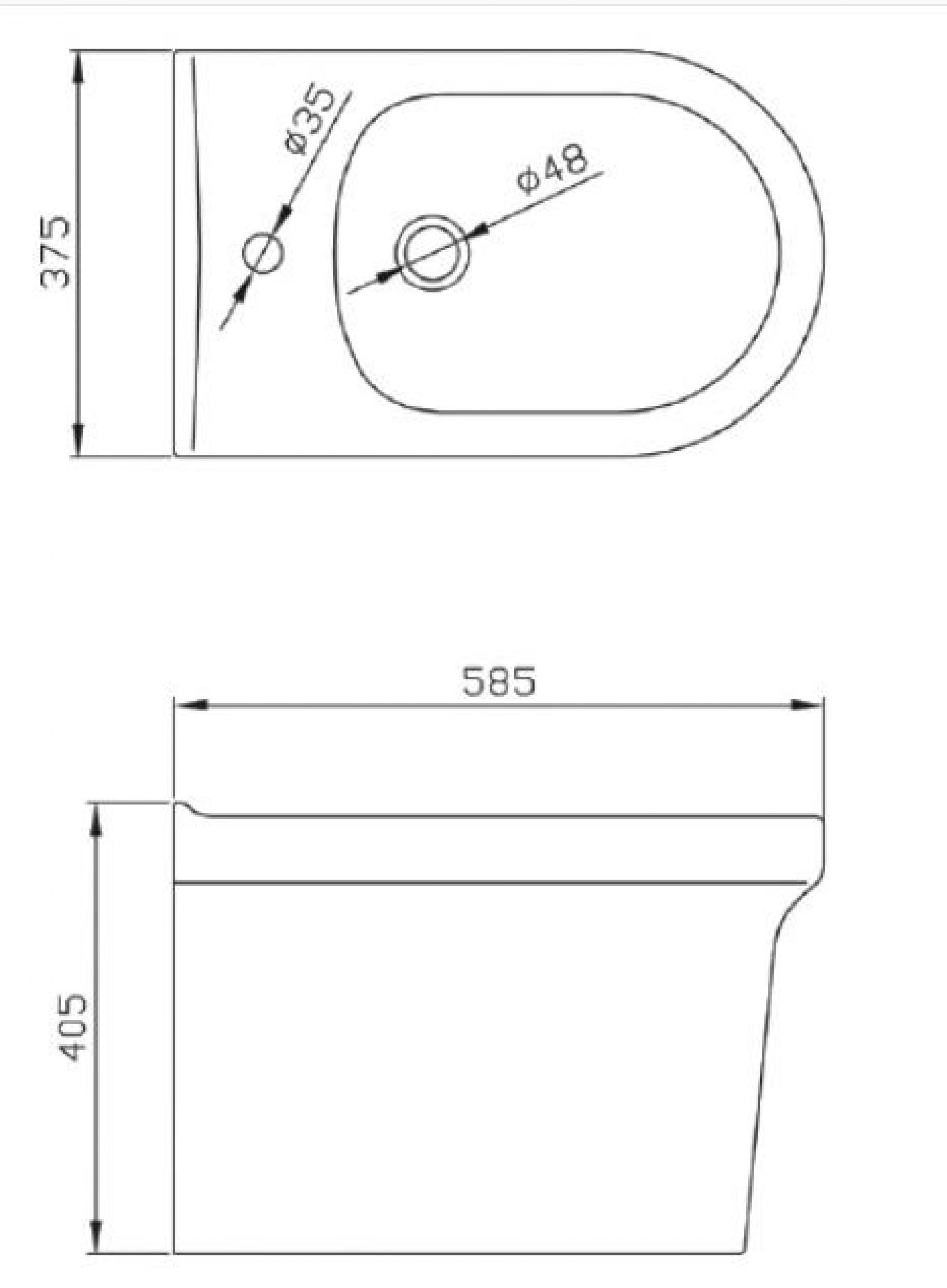 Биде напольное BelBagno Vella BB829Bsk