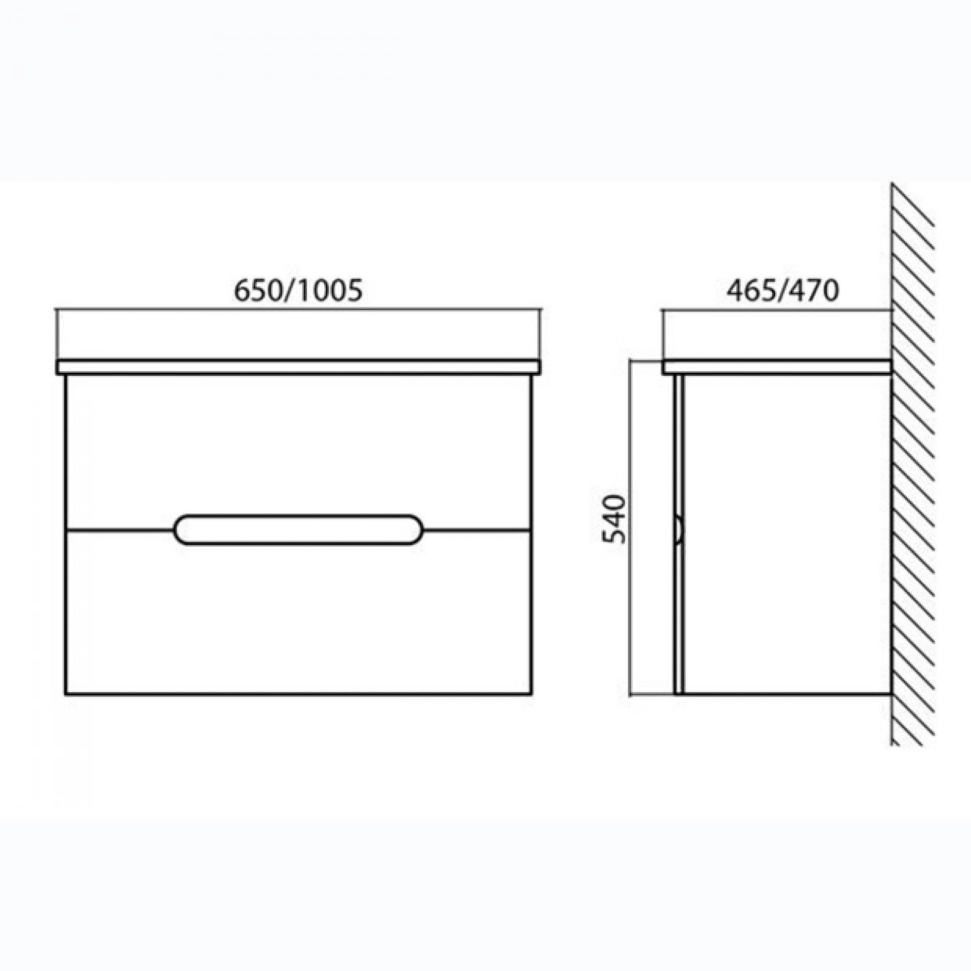 Тумба для комплекта BelBagno SOFT-1000-2C-SO-BF bianco frassinato