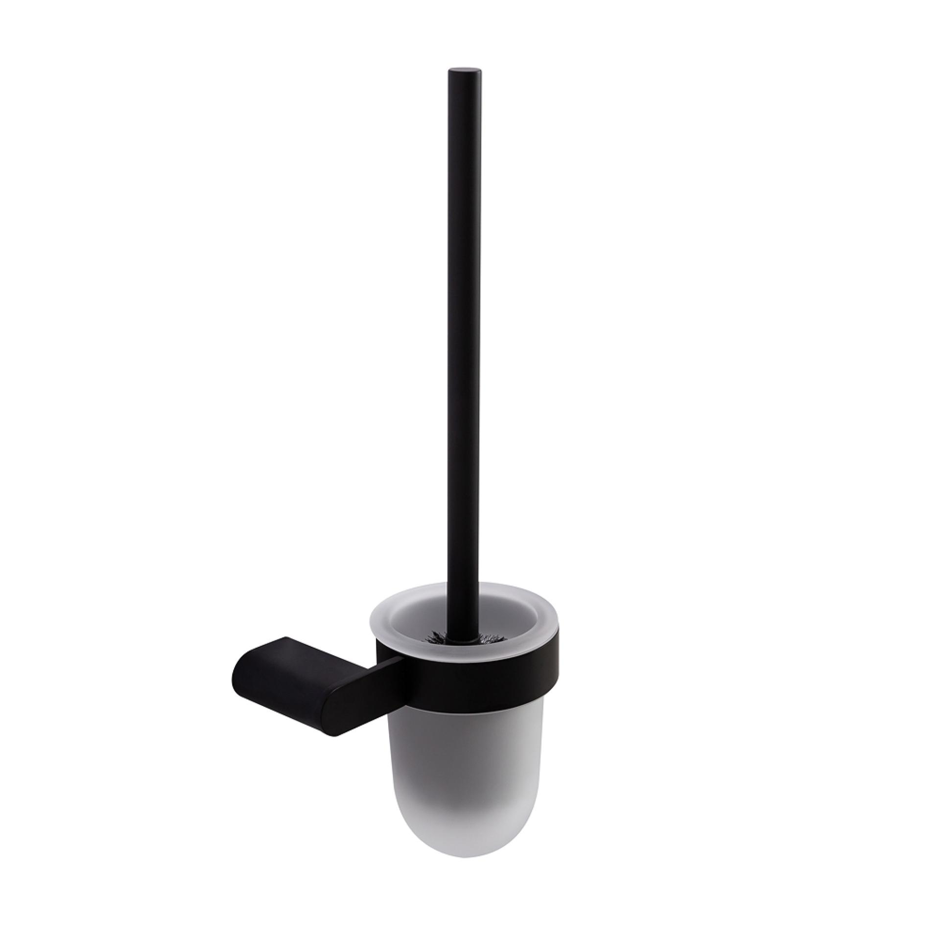Ершик для унитаза Cezares Stylus STYLUS-TBS-V-NOP черный матовый