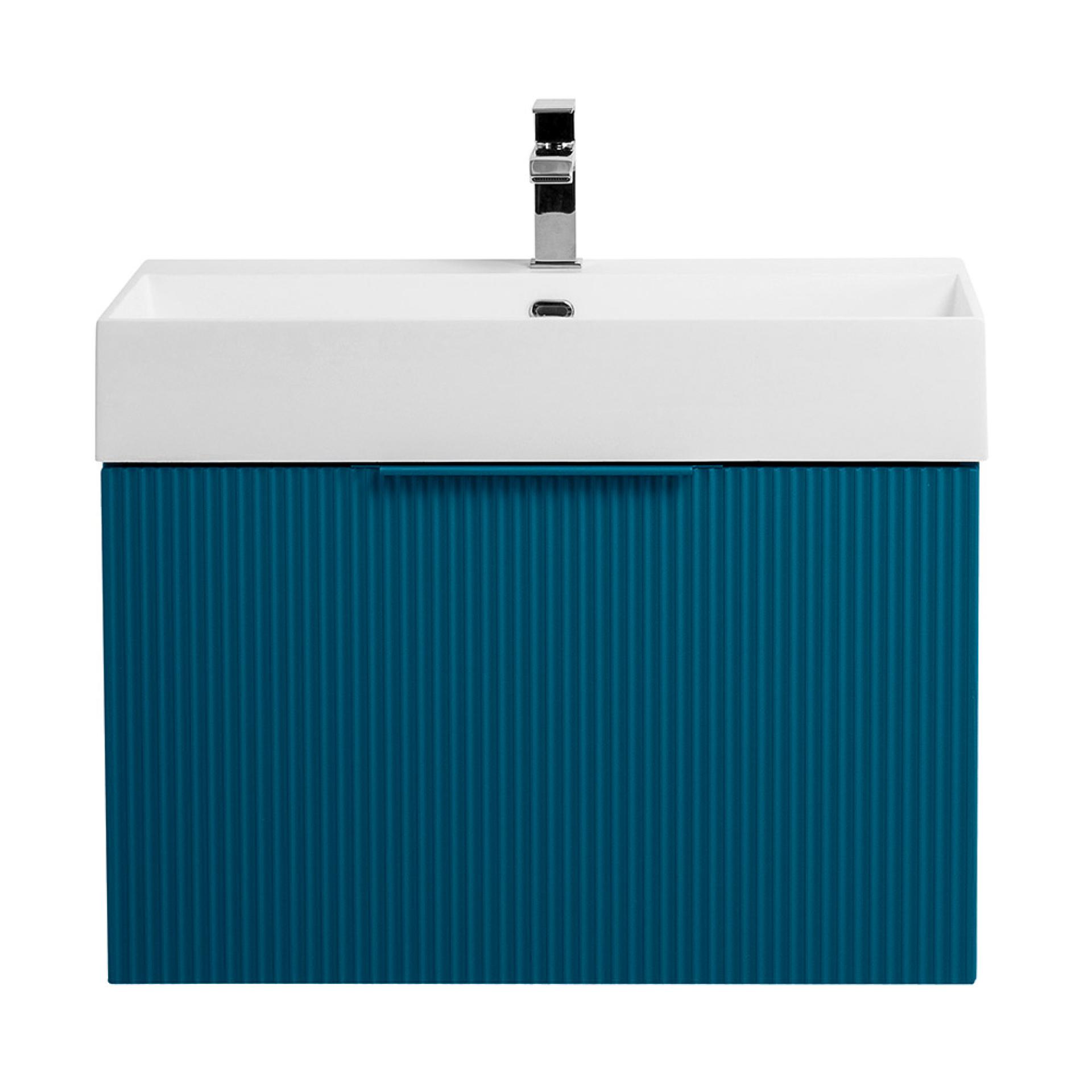 Тумба под раковину Cezares Premium 70 55438 Blu Petrolio