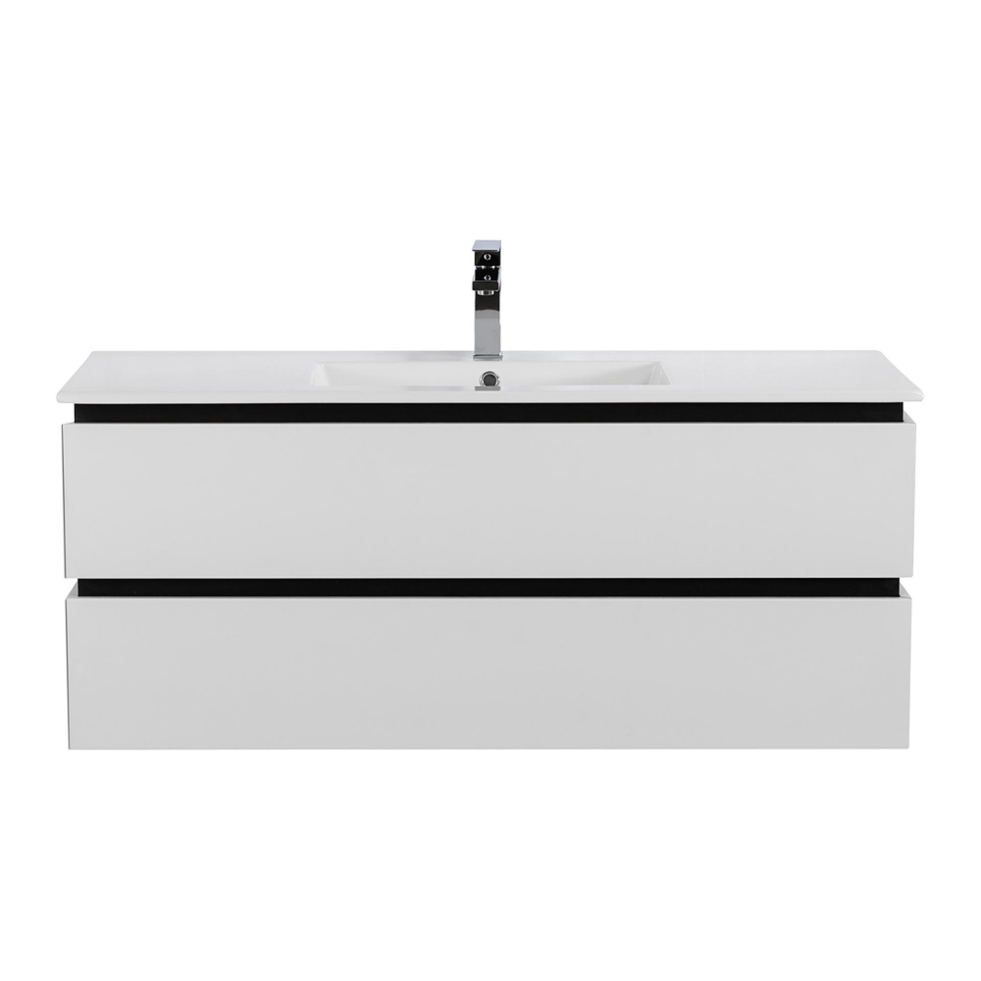 Тумба под раковину Cezares Plane 120 PLANE-1200-2C-SO-BL Bianco Lucido