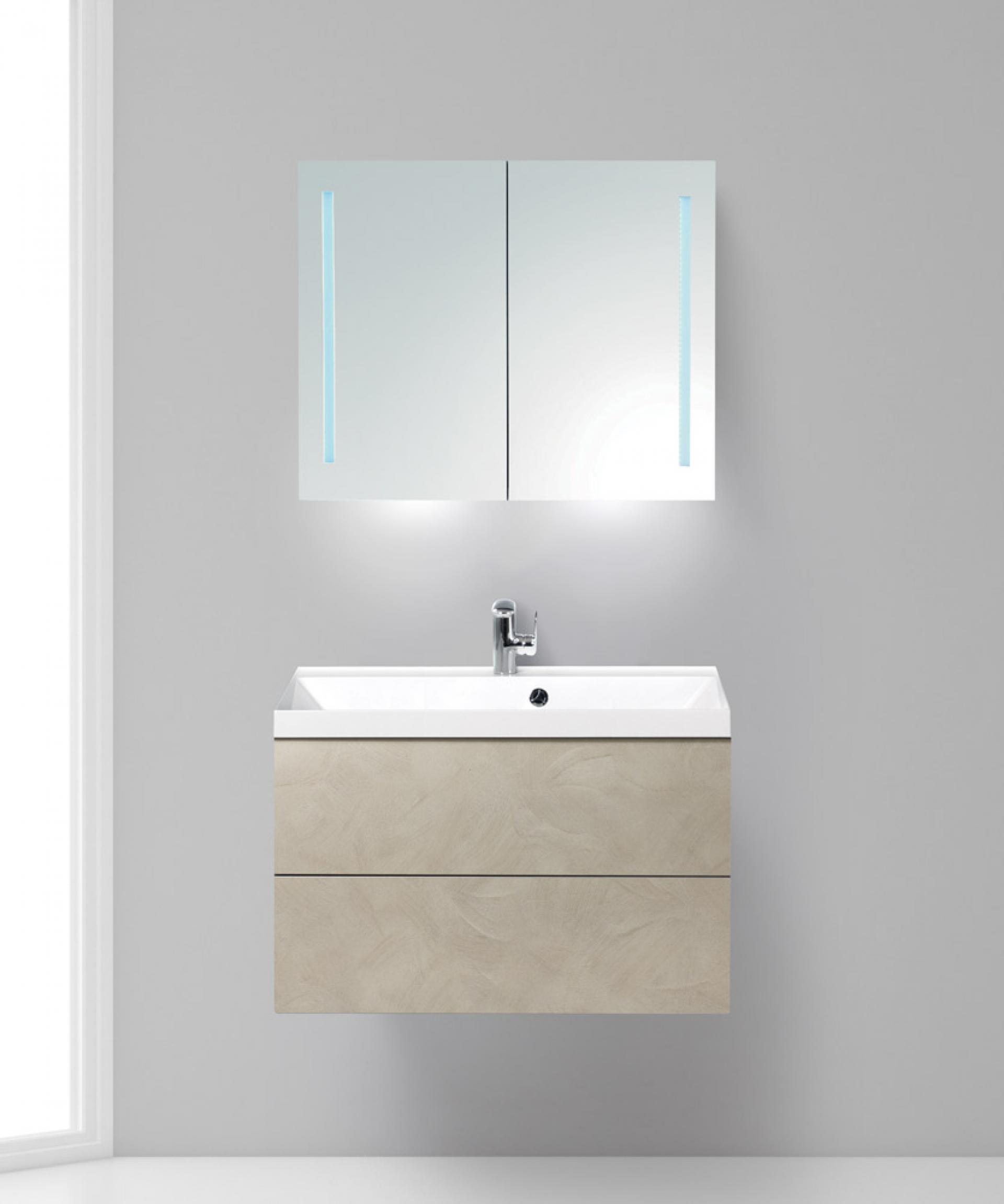 Тумба для комплекта BelBagno REGINA-800-2C-SO-SV-BLUM stucco veneziano