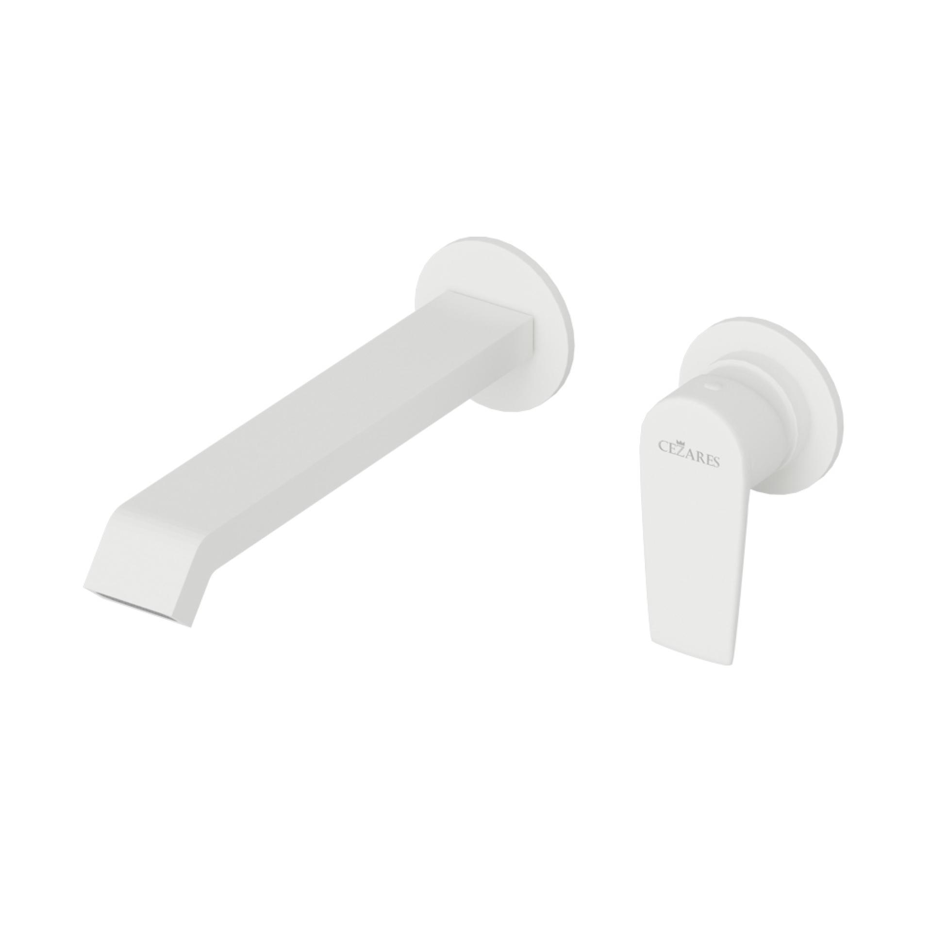 Смеситель для раковины Cezares Nautic NAUTIC-BLI2-BIO белый матовый