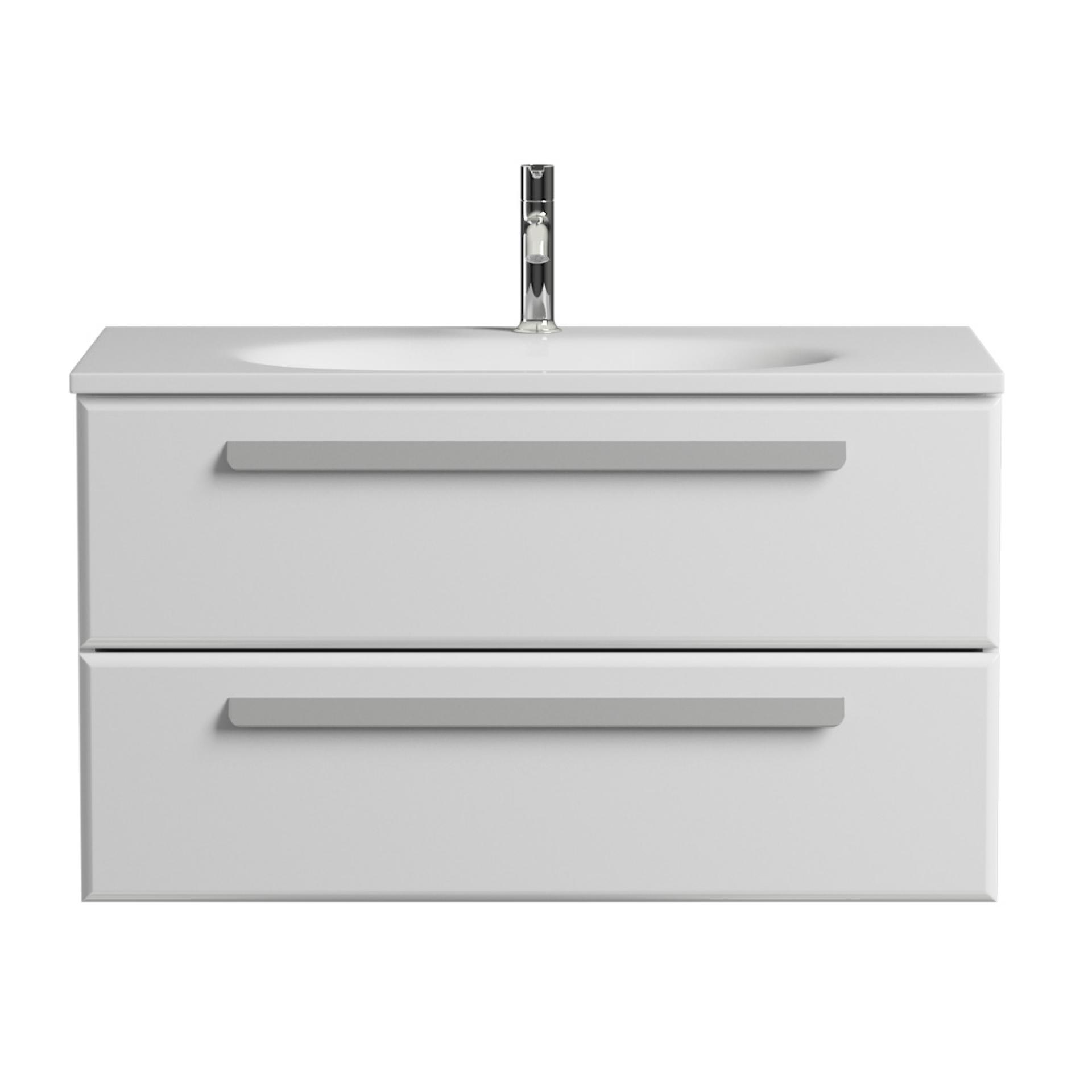 Тумба под раковину Cezares Eco 75 ECO-750-2C-SO-BO Bianco Opaco