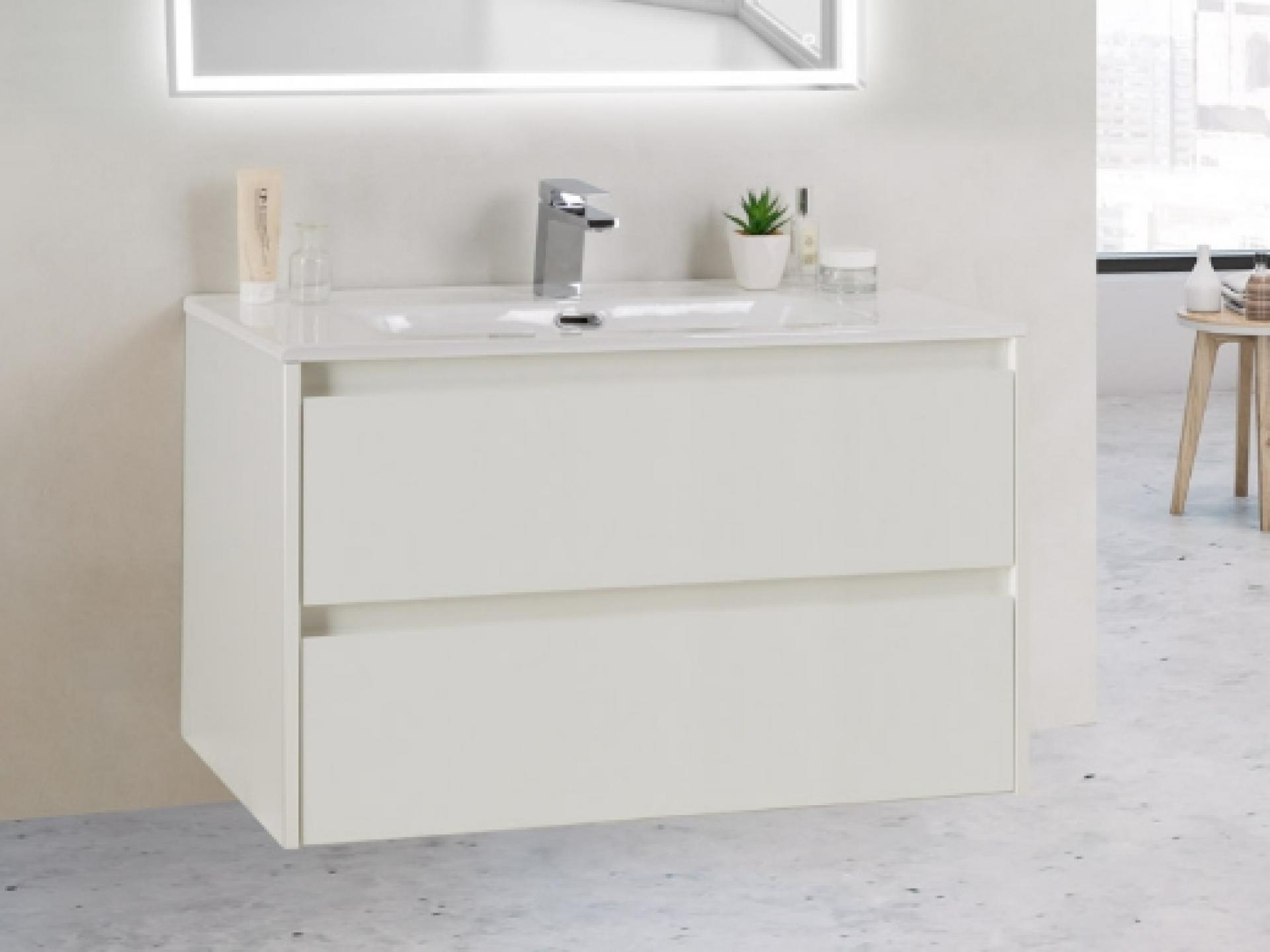 Тумба для комплекта BelBagno KRAFT 39-800/390-2C-SO-BO bianco opaco