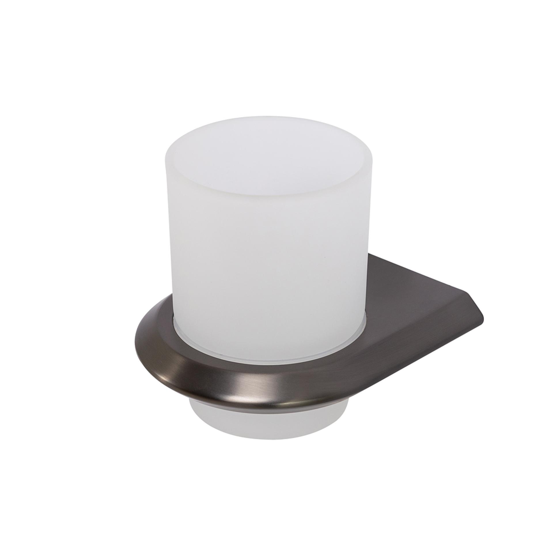 Стакан для зубных щеток Cezares Liner LINER-TUMS-GM оружейная сталь