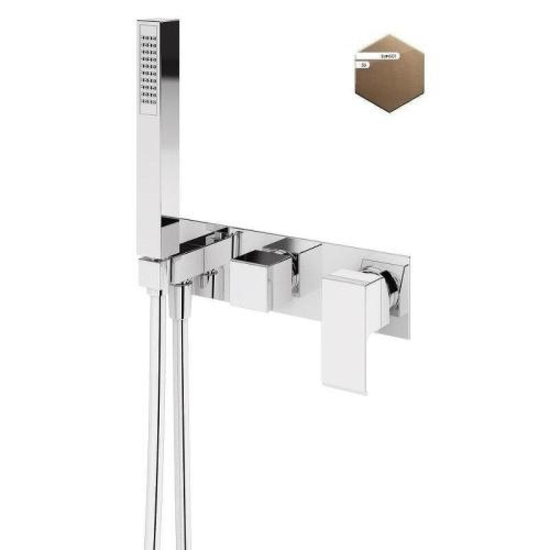 Смеситель для ванны с душем Cezares Porta PORTA-VDM2-SS sunset