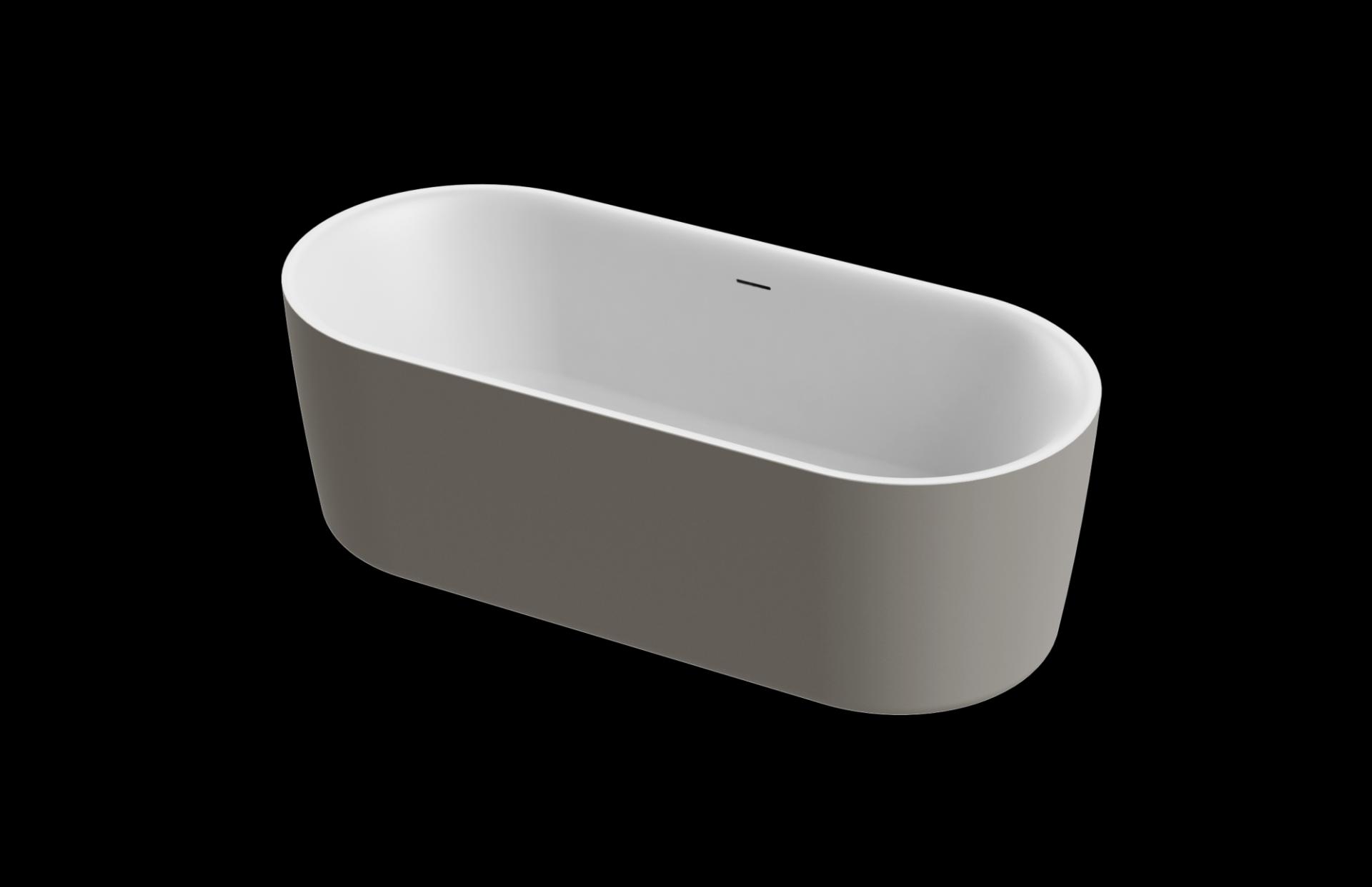 Акриловая ванна Cezares Metauro 180х80 METAURO-INT-Central-180-80-60-G-W-MATT серый матовый