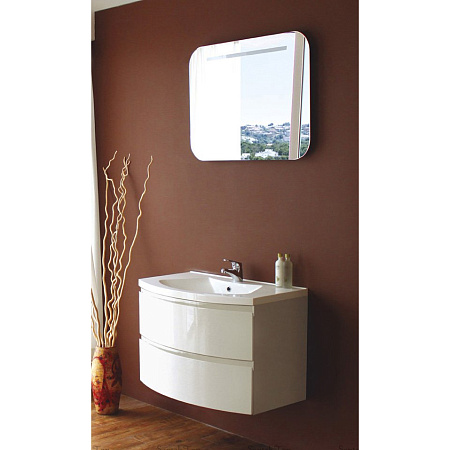 Тумба для комплекта BelBagno Prospero BB600DVC/BL bianco lucido