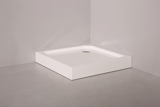 Душевой поддон Cezares 80х80 TRAY-SMC-A-80-550-150-W белый