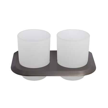 Стакан для зубных щеток Cezares Liner LINER-TUMDS-GM оружейная сталь