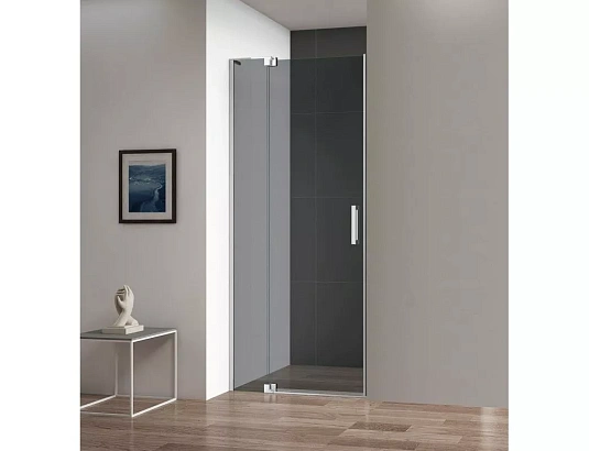 Дверное полотно Cezares Slider 90 SLIDER-90/100-GL-FIX/DOR-GRIGIO стекло тонированное