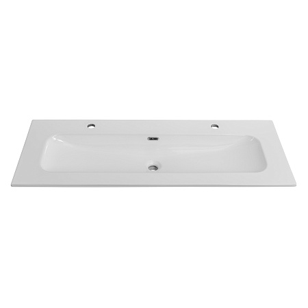 Накладная раковина Cezares Eco 121 CZR-8073-120-1-2 белый глянец