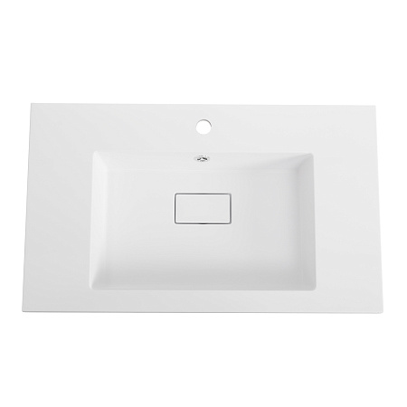 Накладная раковина Cezares Slider 80 CZR-800/480-LV-MR-PRS белый матовый