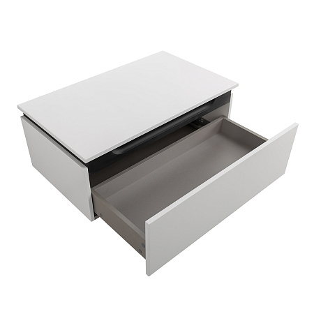 Тумба для ванной Cezares Slider 76.6 SLIDER-800-1C-PI-BO Bianco Opaco