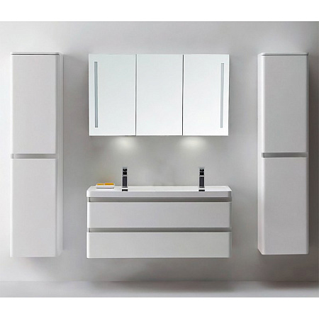 Тумба для комплекта BelBagno ENERGIA-N-1200-2C-SO-2-BL bianco lucido