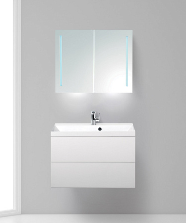 Тумба для комплекта BelBagno REGINA-800-2C-SO-BO-P-BLUM bianco opaco