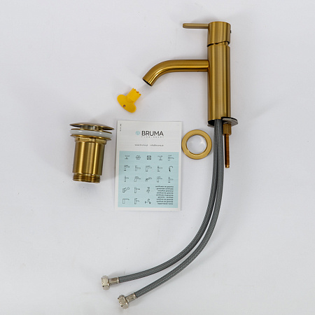 Смеситель для раковины Cezares Leaf LEAF-LSM2-SR sunrise