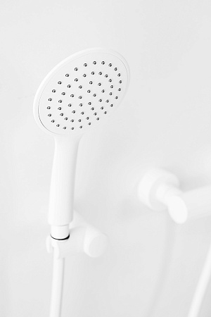 Смеситель для душа Cezares Leaf LEAF-D-BIO белый матовый