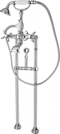 Смеситель для ванны и душа Cezares NOSTALGIA-VDPS-01-M, хром