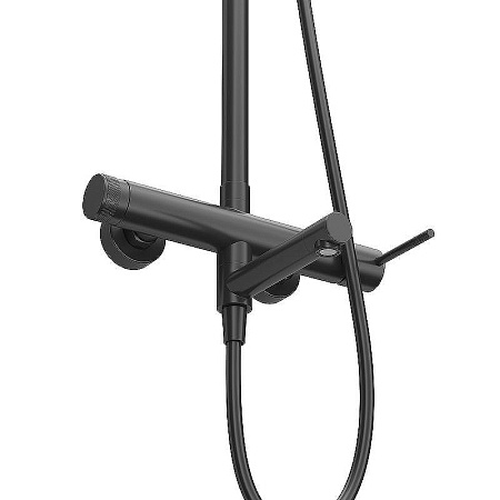 Душевая система Cezares Relax RELAX-CVD-NOP черный матовый