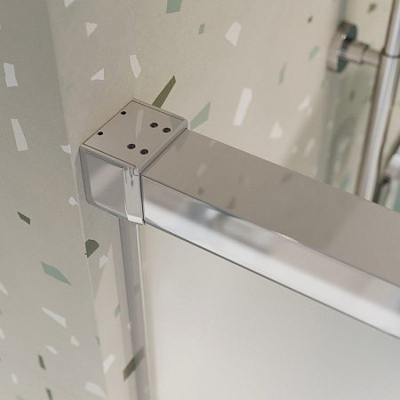 Шторка на ванну Cezares Tandem Soft-VF-2-180/145-P-Cr