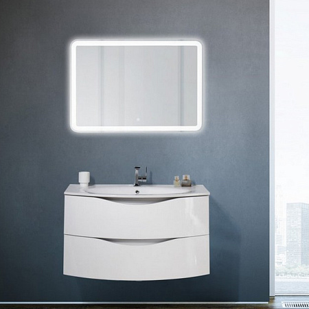 Тумба для комплекта BelBagno Smile BB900TVC/BL bianco lucido